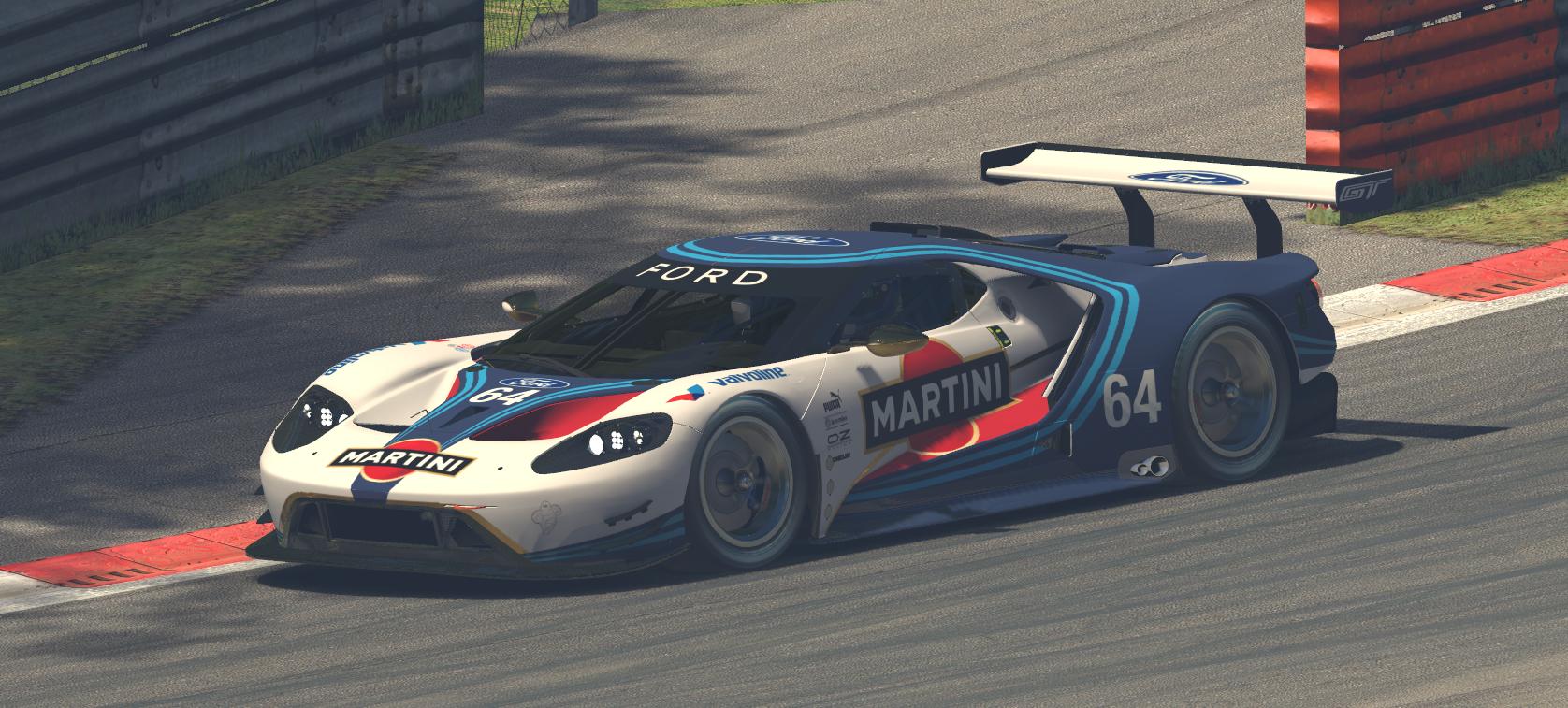 ford gt martini racing blue by Marra Pietro - Trading Paints