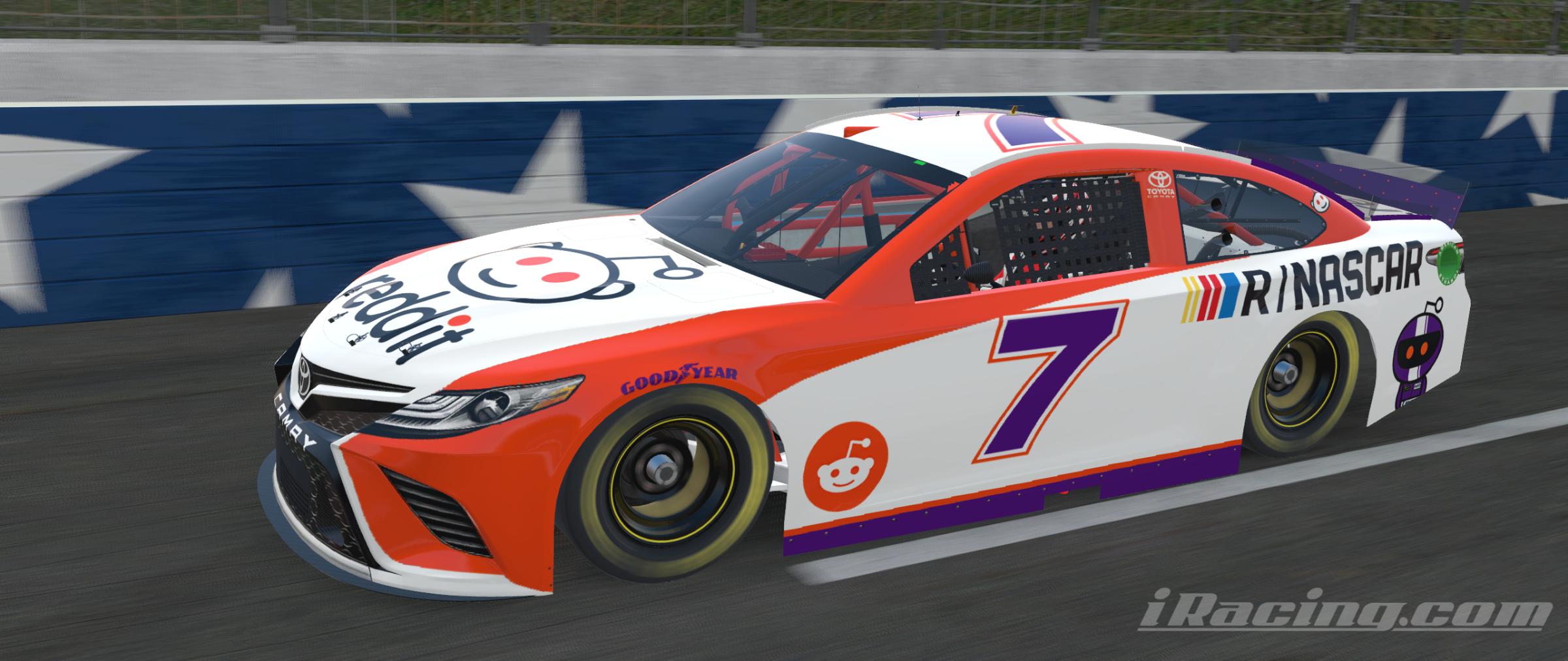 r/NASCAR Reddit Camry by Jason F. - Trading Paints