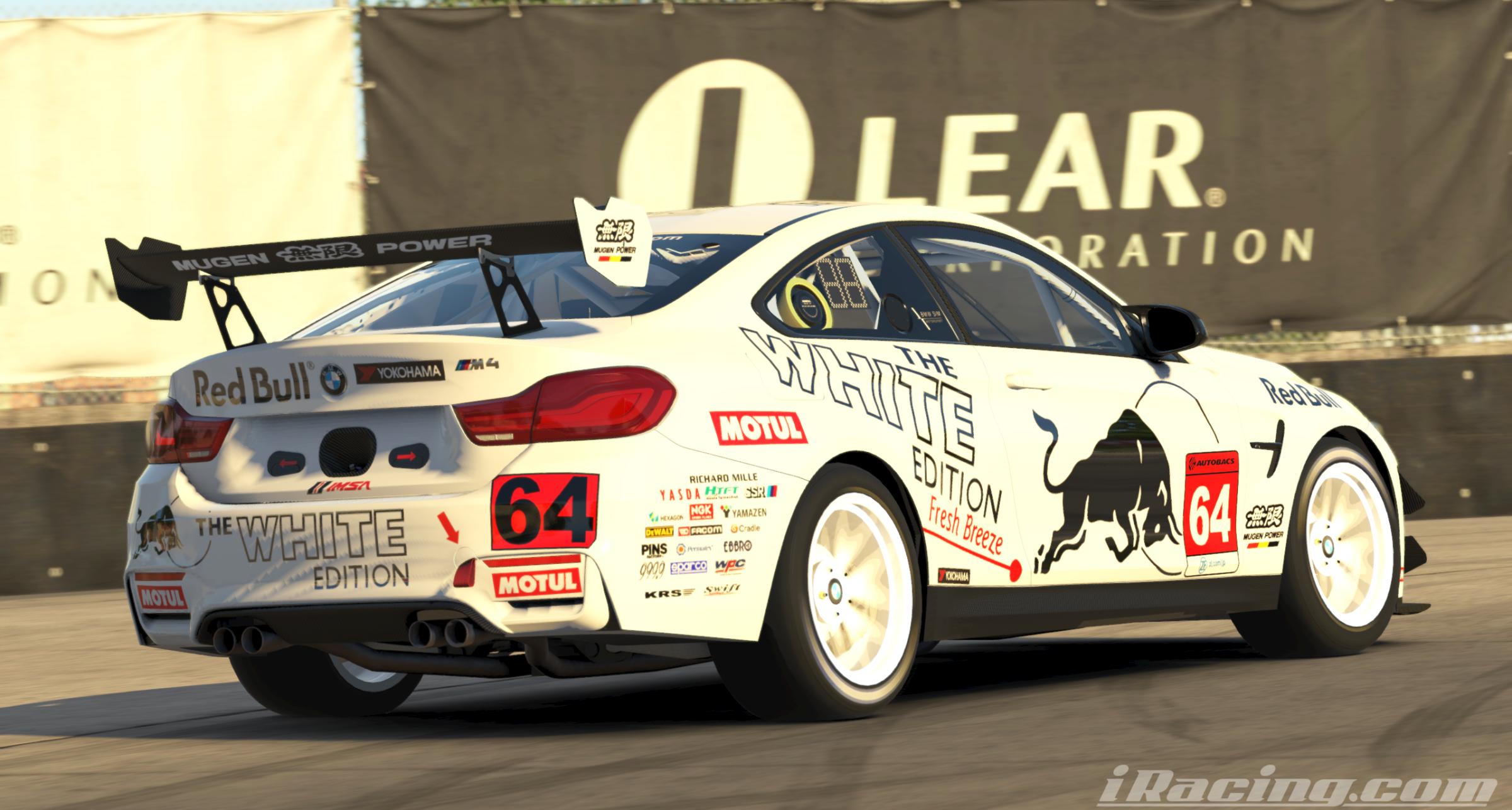 Mugen Motul Redbull White Edition M4 GT4 by Neil H ...