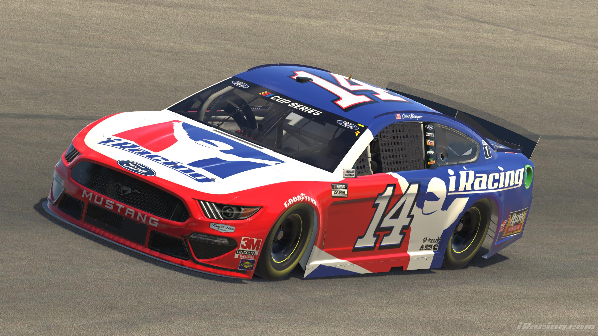 Fictional Clint Bowyer #14 iRacing (Custom Number) by Ryan Pistana ...