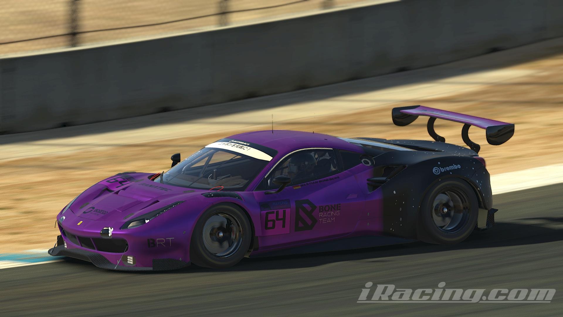 Ferrari 488 GT3 BRT [PURPLE] x Fanatec x Simlab x Sparco [RAYCING ...