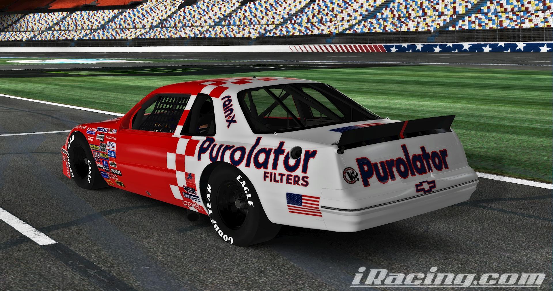 No Number Purolator Derrick Cope Lumina 1990 Daytona 500 by Trent ...