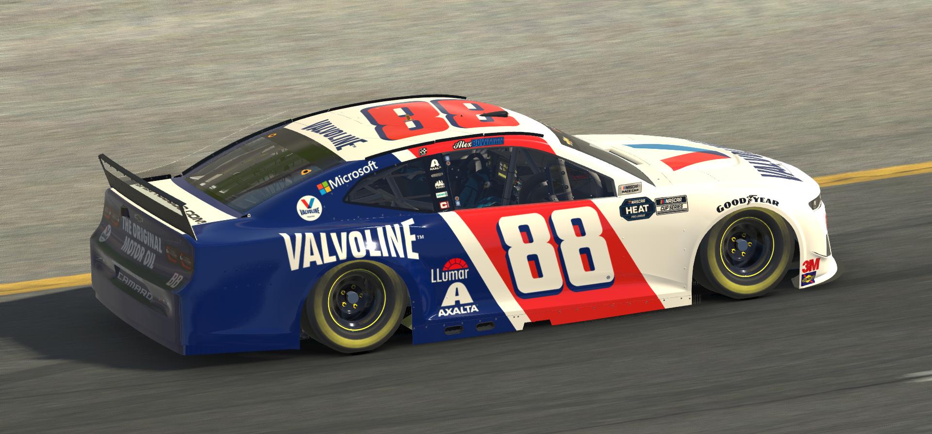 Alex Bowman Valvoline Talladega Chevy Camaro by Doug DeNise - Trading ...