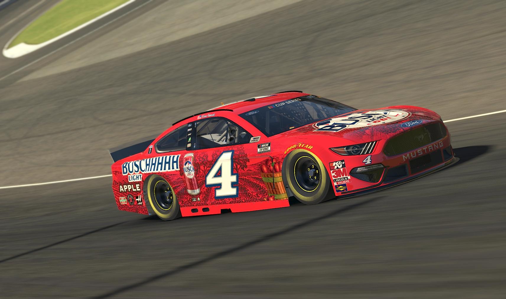 Kevin Harvick Busch Light Apple Custom Numbers by Ryan Hines