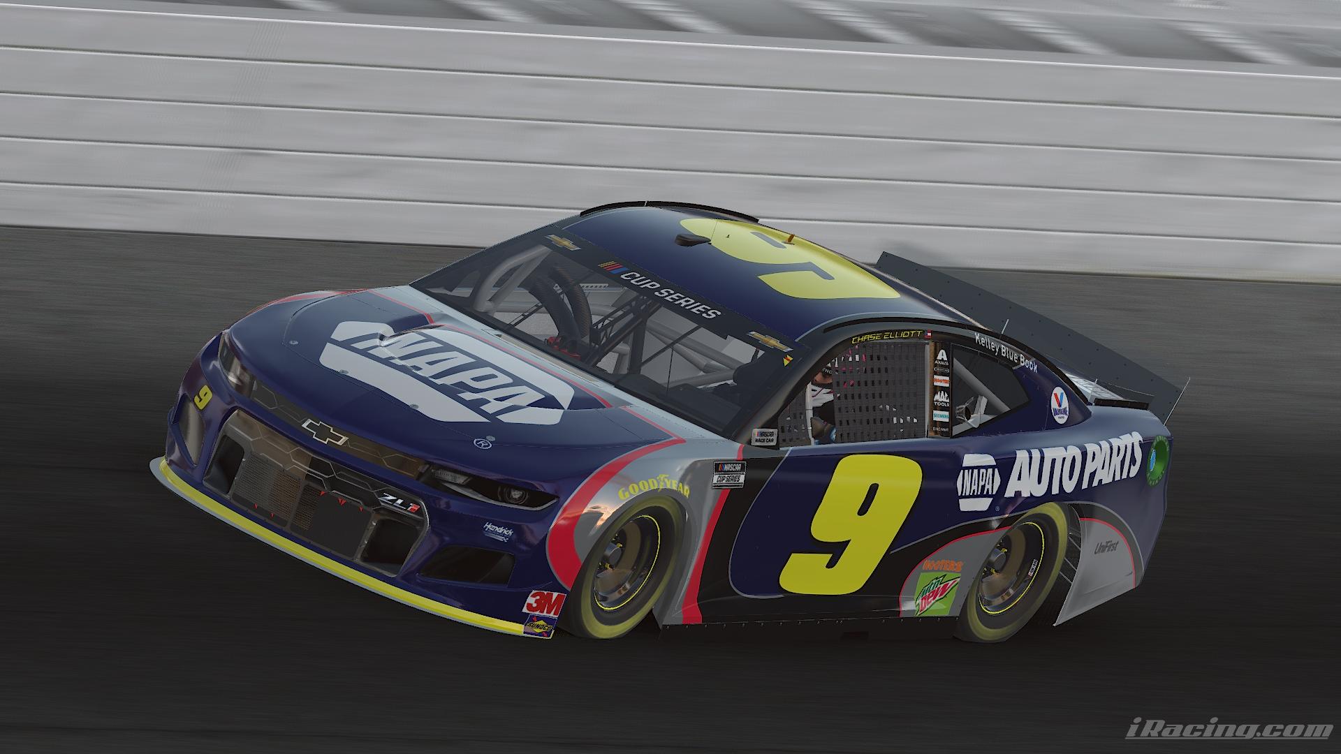 Chase Elliott Throwback 2020 by Alexander L Russell - Trading Paints