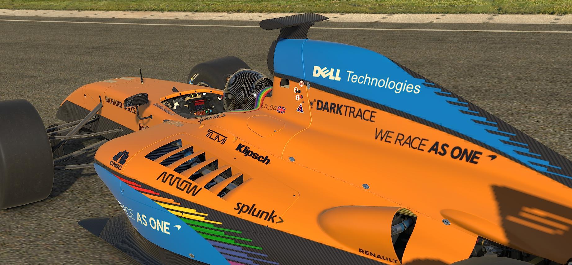 We Race As One - McLaren 2020 - Lando Norris replica by Massimo Berta ...