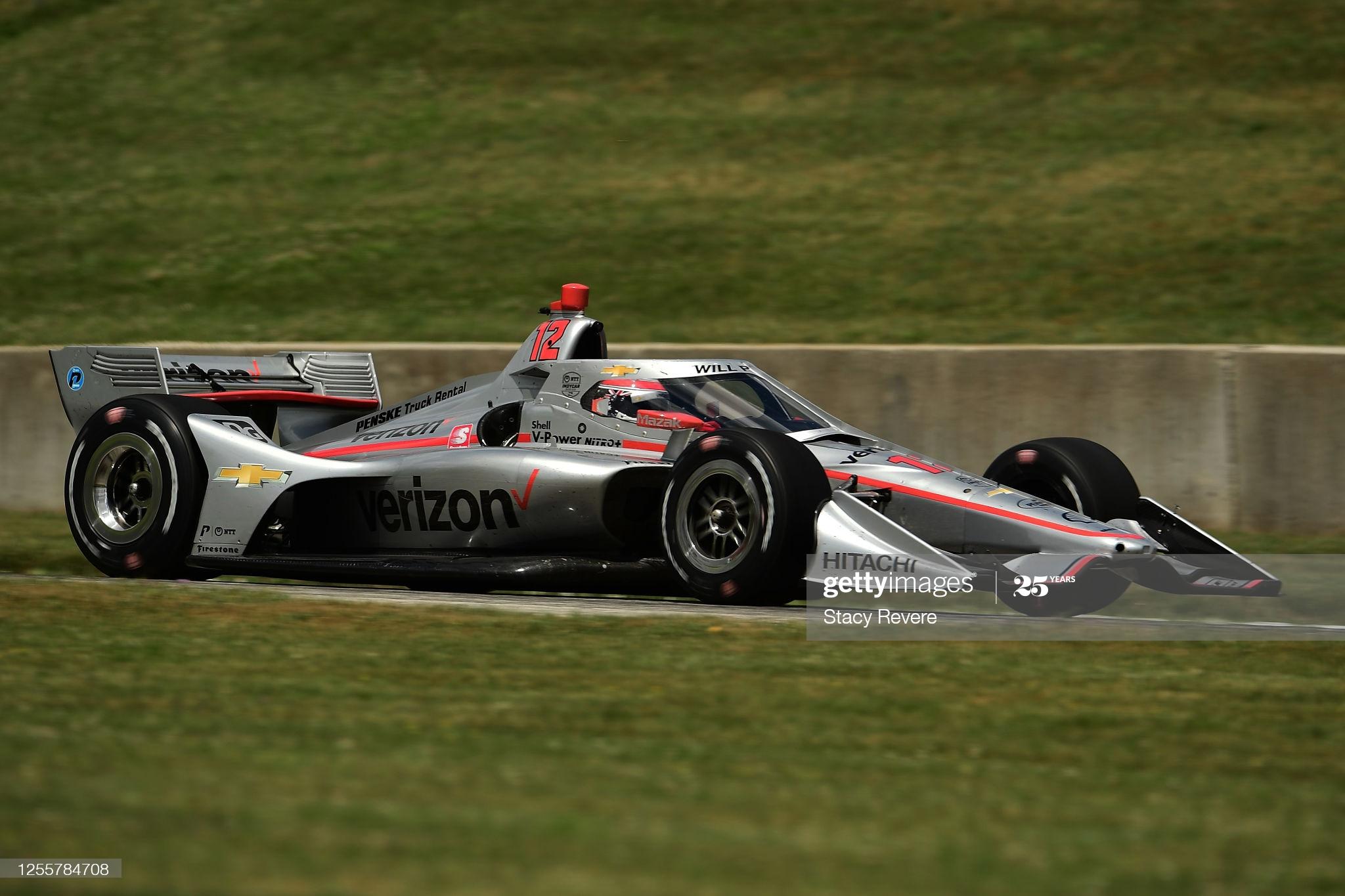 Will Power 12 Verizon 2020 NTT Data Indycar Series With Spec Map by