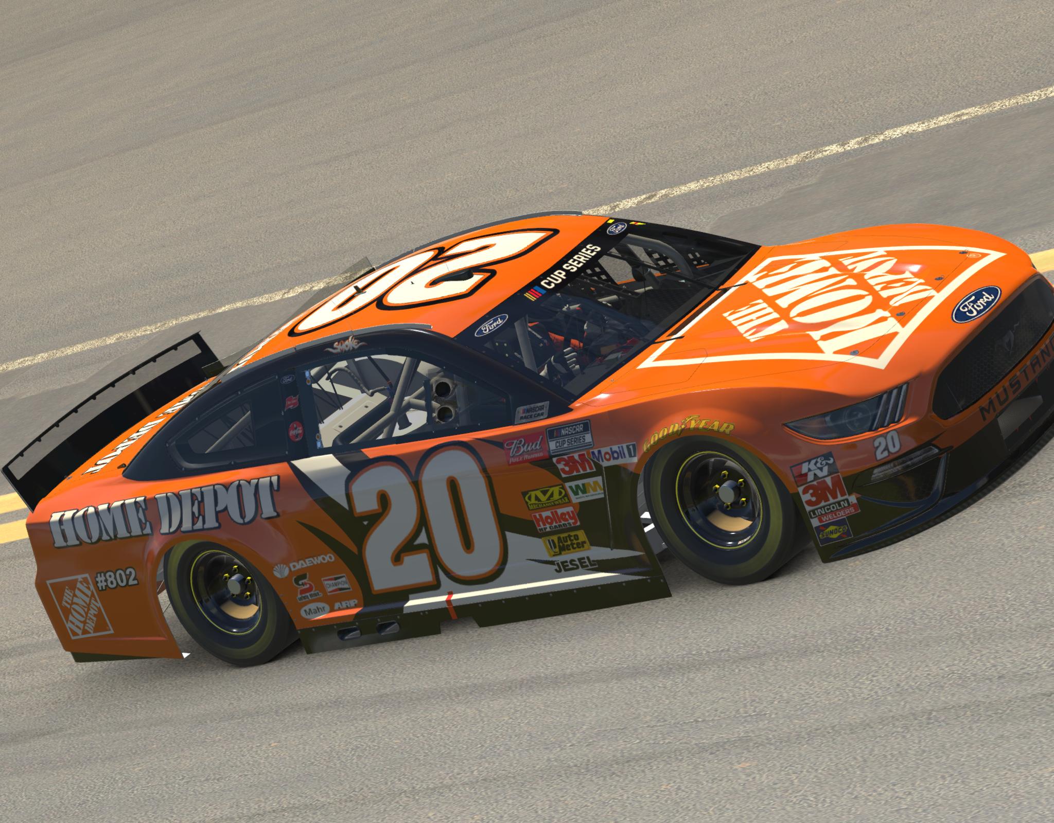 Tony Stewart 2004 Home Depot by Nathaniel O. - Trading Paints