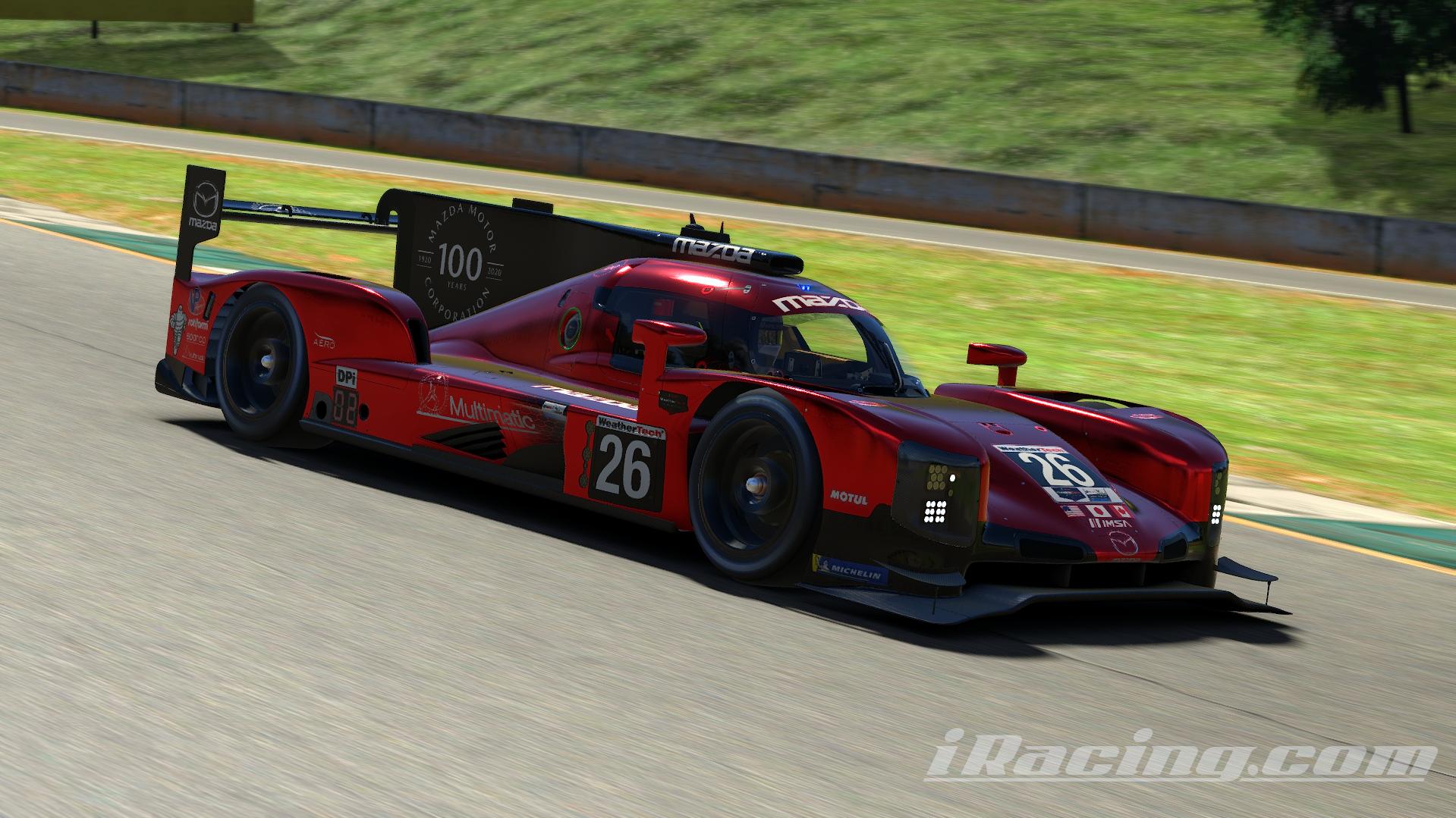 Mazda RT24-P DPi #55 2020 (Updated spec map) by Cade Mckee - Trading Paints