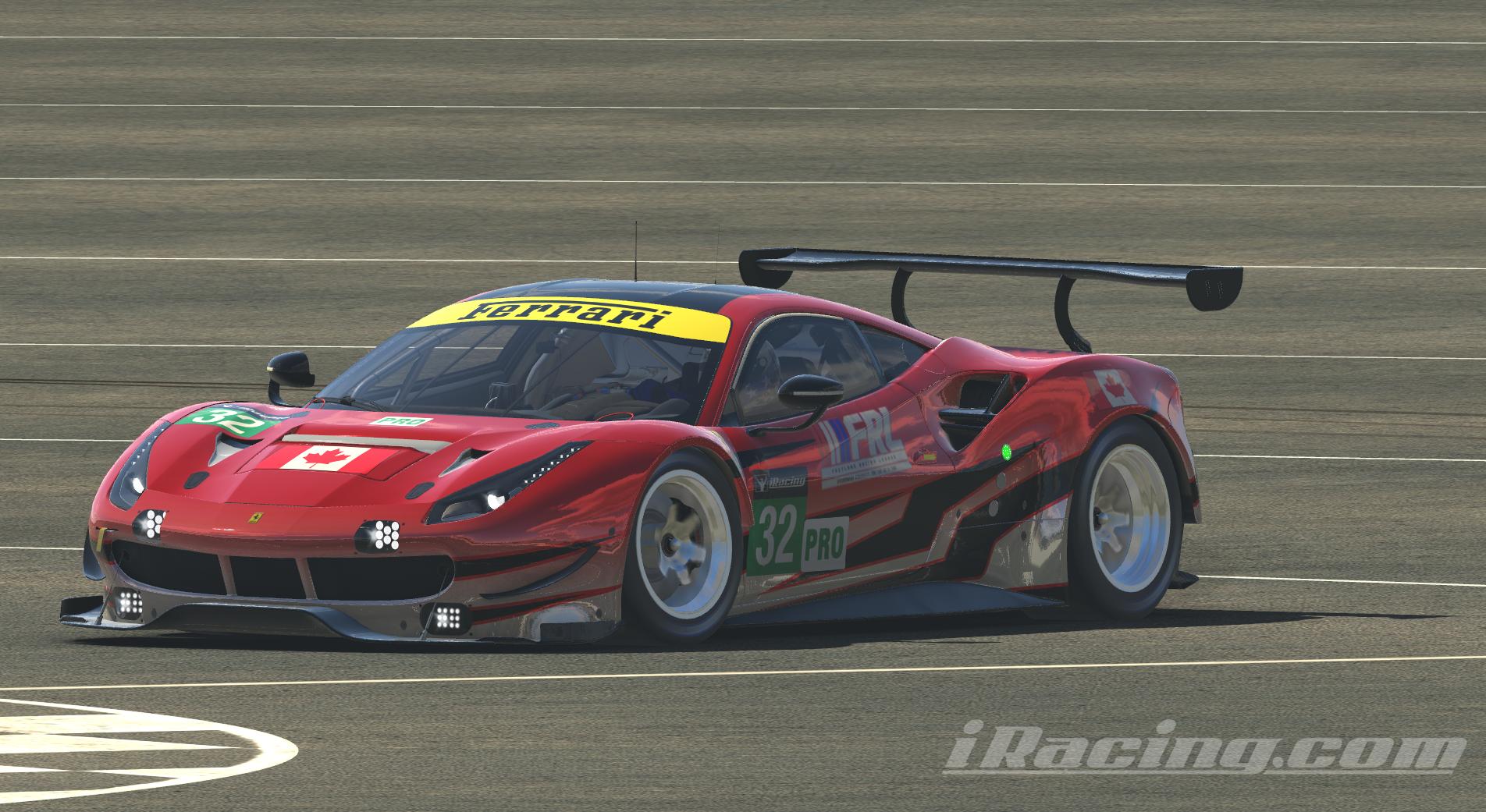 Chris Roberge Ferrari GTE by Billy Wise - Trading Paints