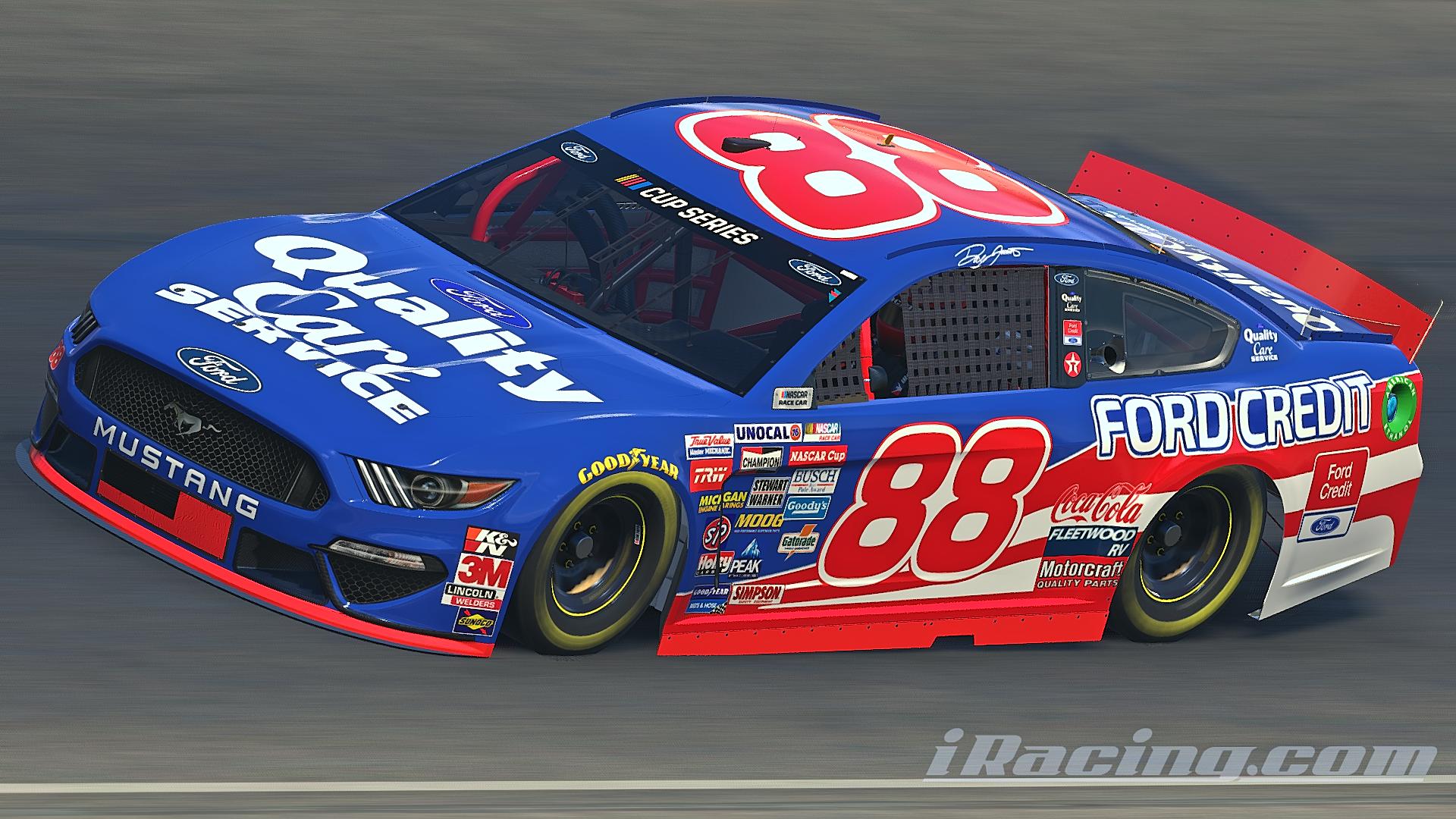 Dale Jarrett 2000 Throwback by Jonah Colbert - Trading Paints