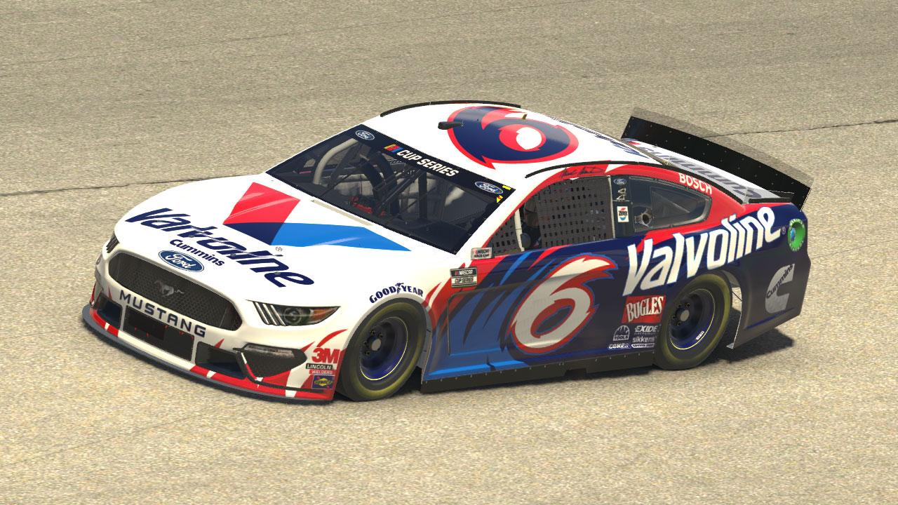 2000 Mark Martin Valvoline Ford by Michael DiPasquale - Trading Paints