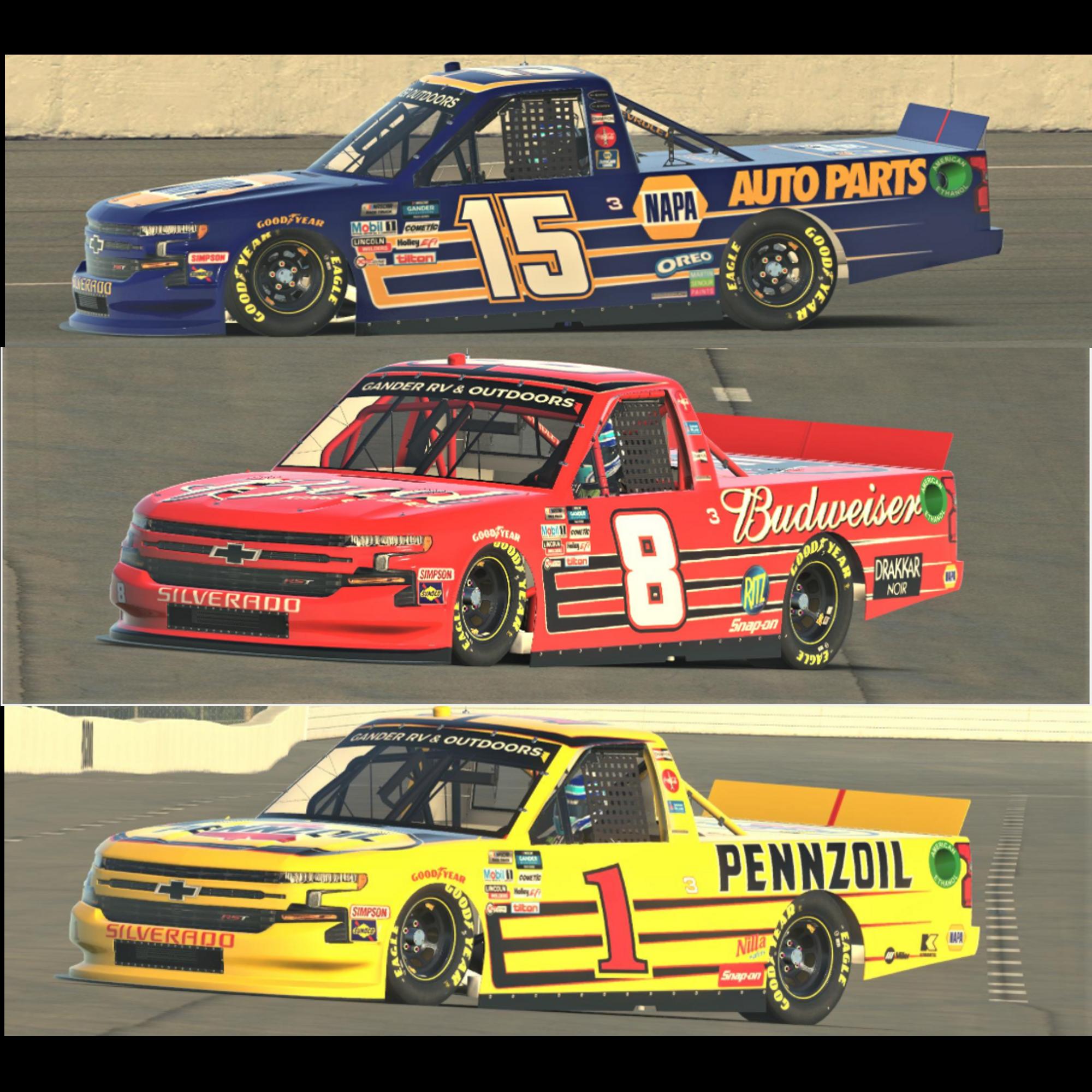 DEI-Steve Park 2003 Pennzoil Silverado by Todd Ressler - Trading Paints