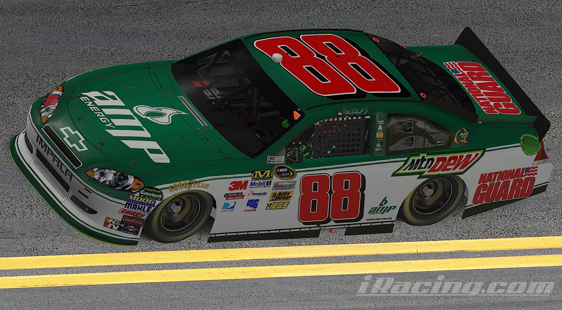 Dale Jr 2011 AMP Energy Chevy COT by Nicholas Doucette - Trading Paints