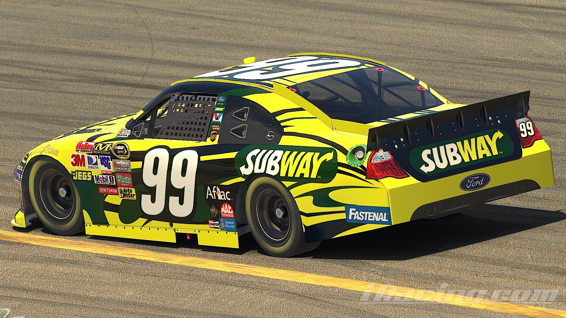 Carl Edwards Subway 2012 Ford Fusion COT by Nicholas Doucette - Trading ...