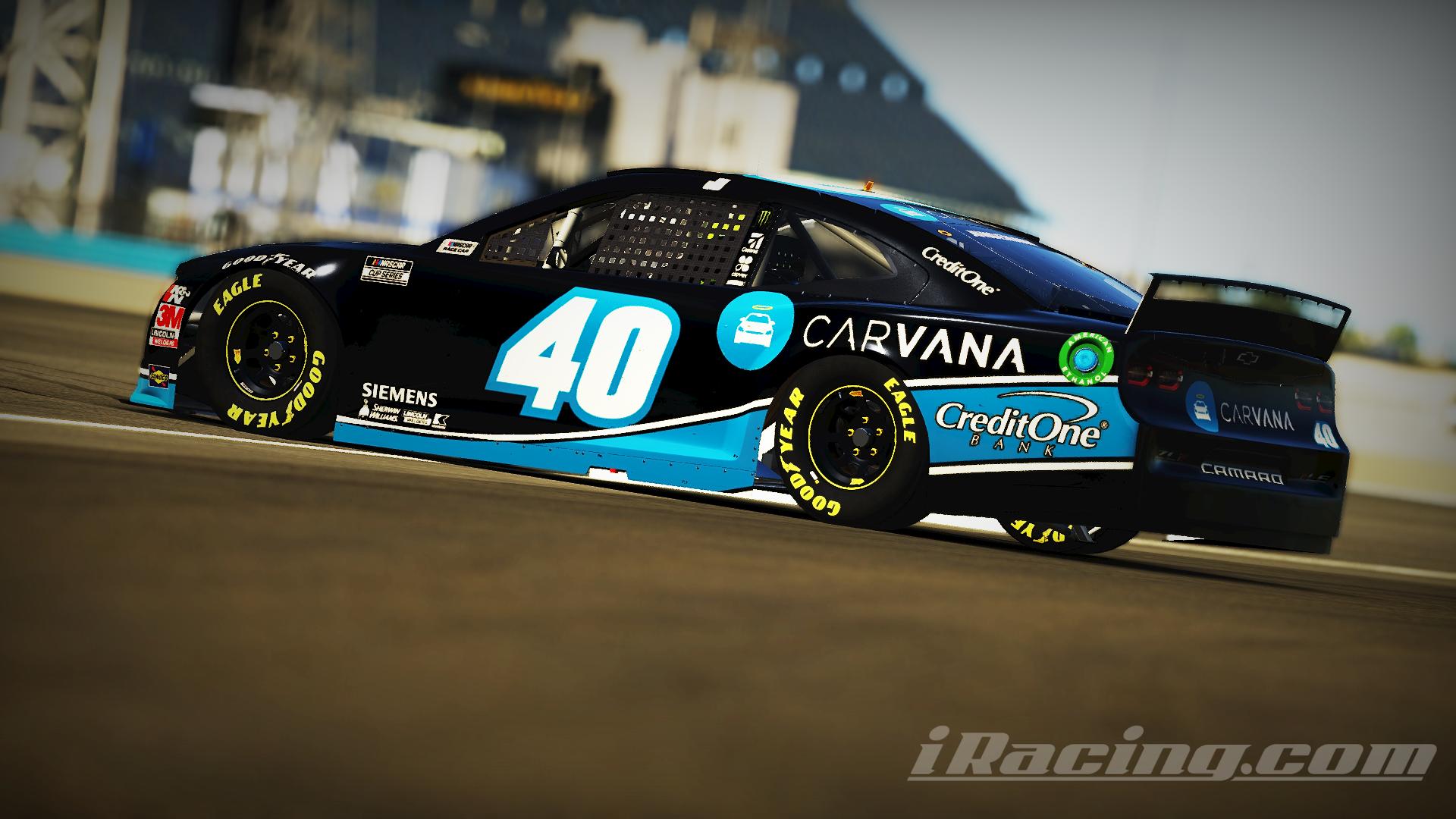 #40 Jimmie Johnson 2021 Carvana Concept by James Jungemann - Trading Paints