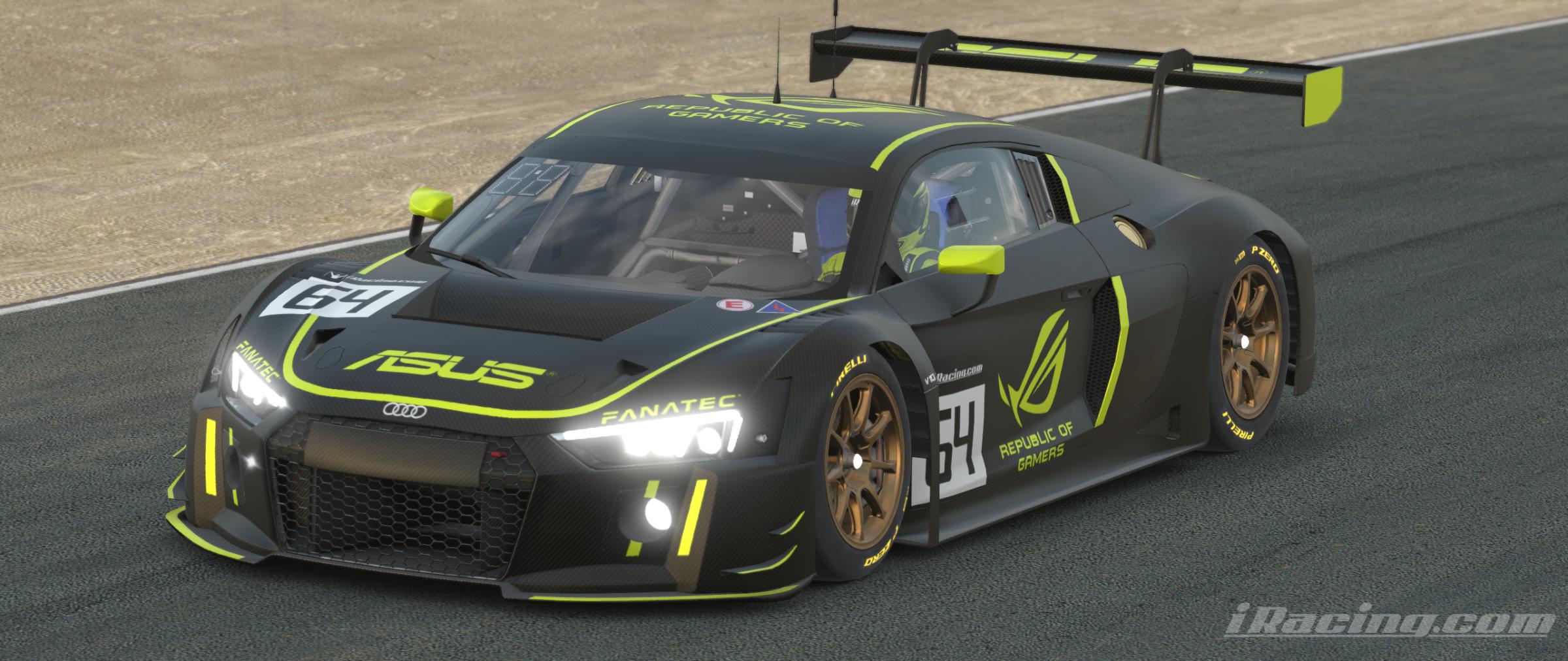 Simple Cabon Matte Black! AUDI R8 LMS by Alex Kents - Trading Paints