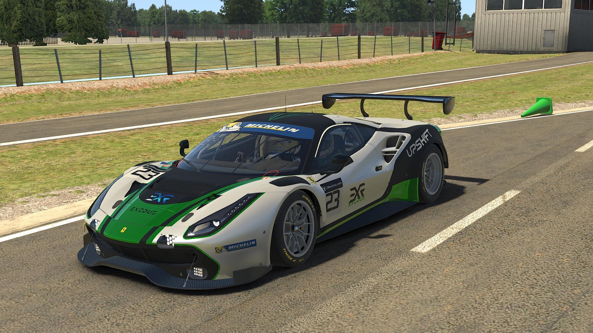 EXR Ferrari GT3 by Russell J Cowell - Trading Paints