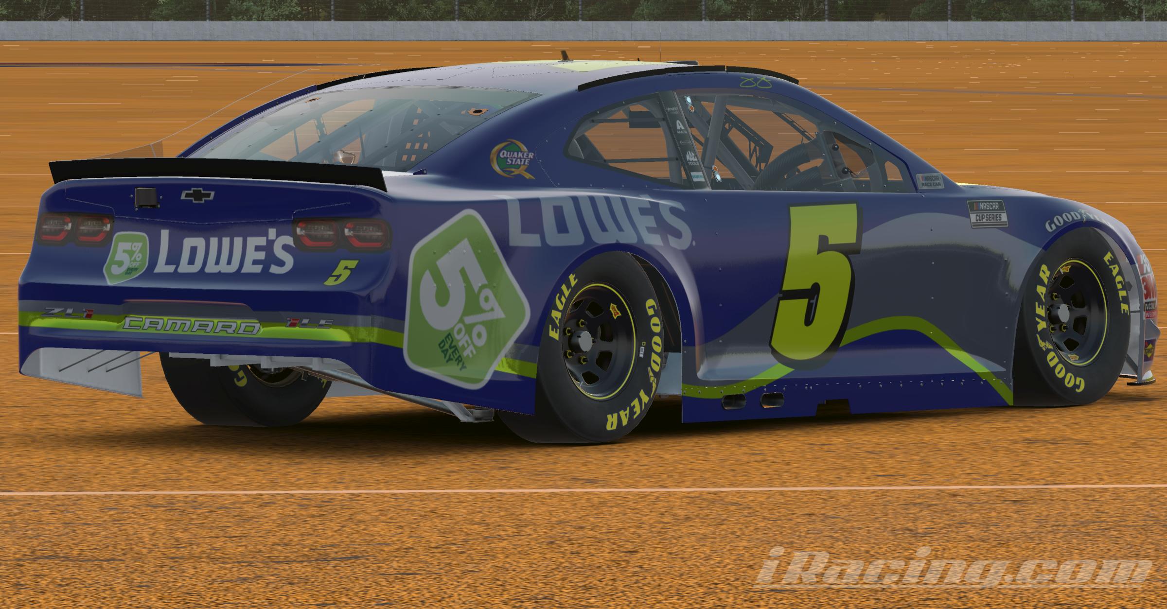 Jimmie Johnson #5 LOWES 2011 All Star (With Numbers) by ...