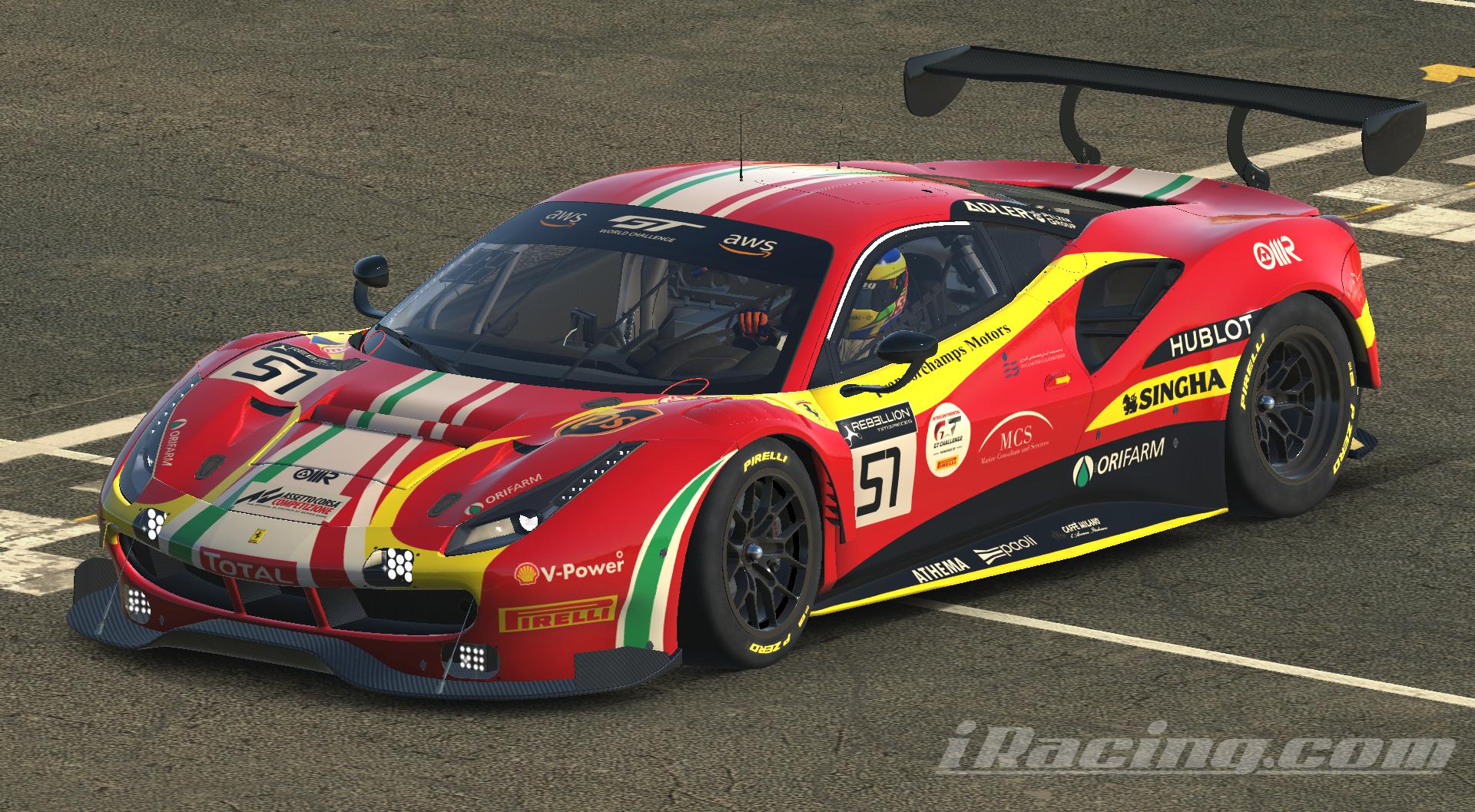 ferrari 488 gt3 price