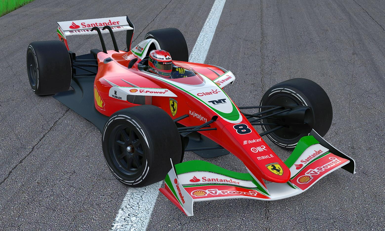 Fictional Ferrari F1 Livery by John Paquin - Trading Paints