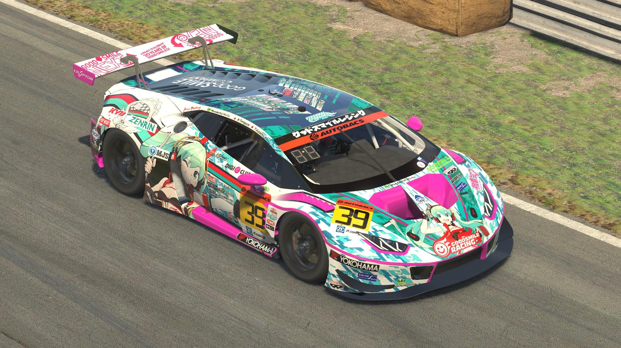 hatsune miku super gt