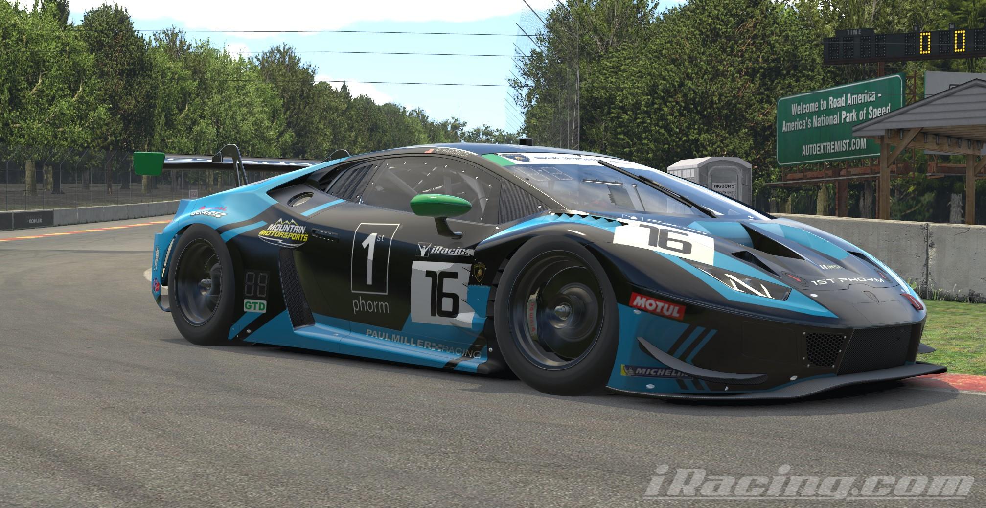 Paul Miller | 1ST Phorm | GTD | Huracan by Phil Schroeder - Trading Paints