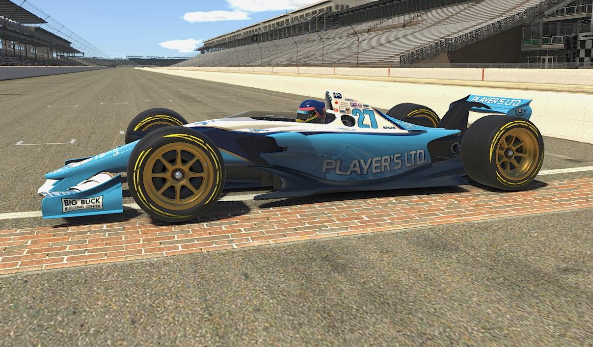 Jacques Villeneuve 1995 Indy 500 winner by Craig Forsythe2 - Trading Paints