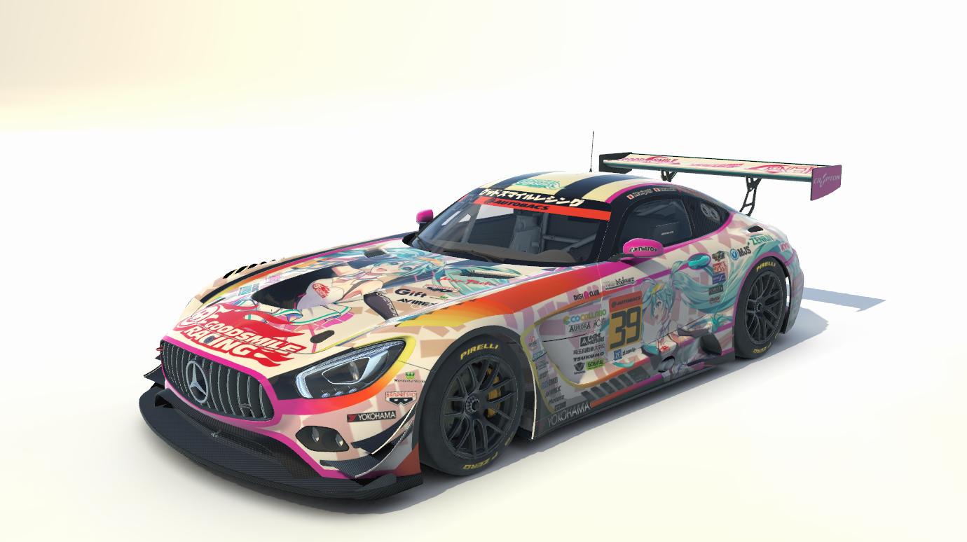 Goodsmile Racing Mercedes AMG GT3 2021 Version [Hatsune Miku GT Project ...