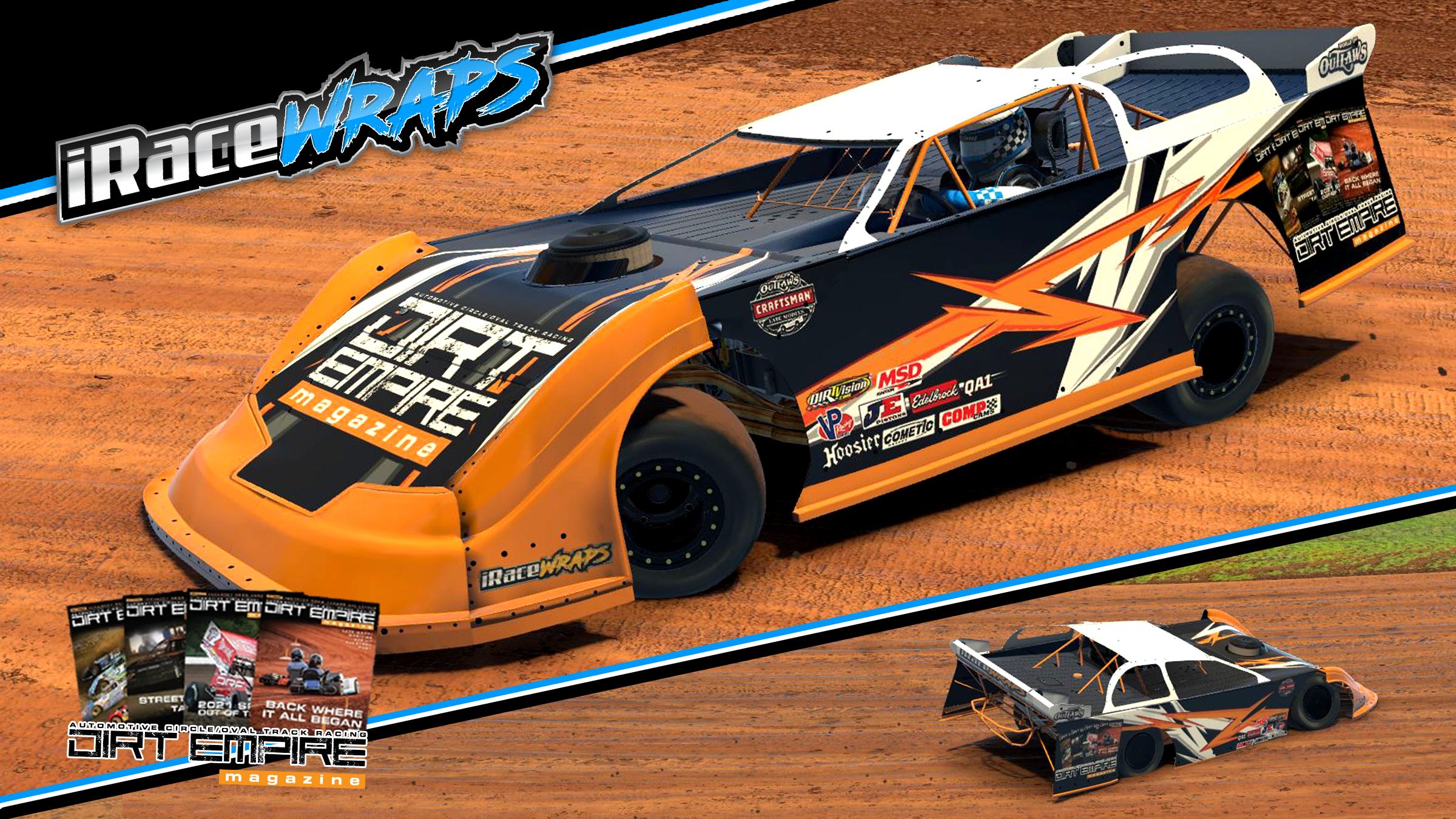 Dirt Empire Magazine Dirt Late Model from iRaceWraps by Michael E