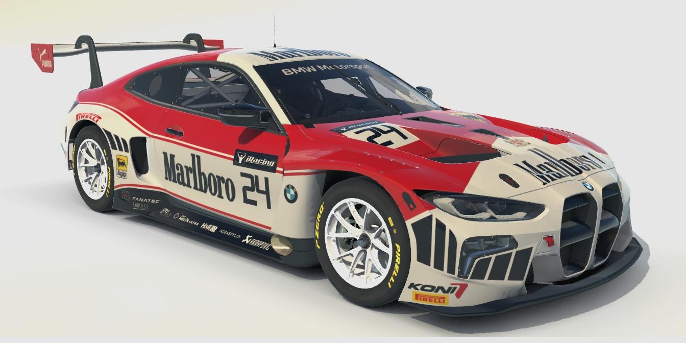 BMW M4 GT3 Marlboro by Don Craig - Trading Paints