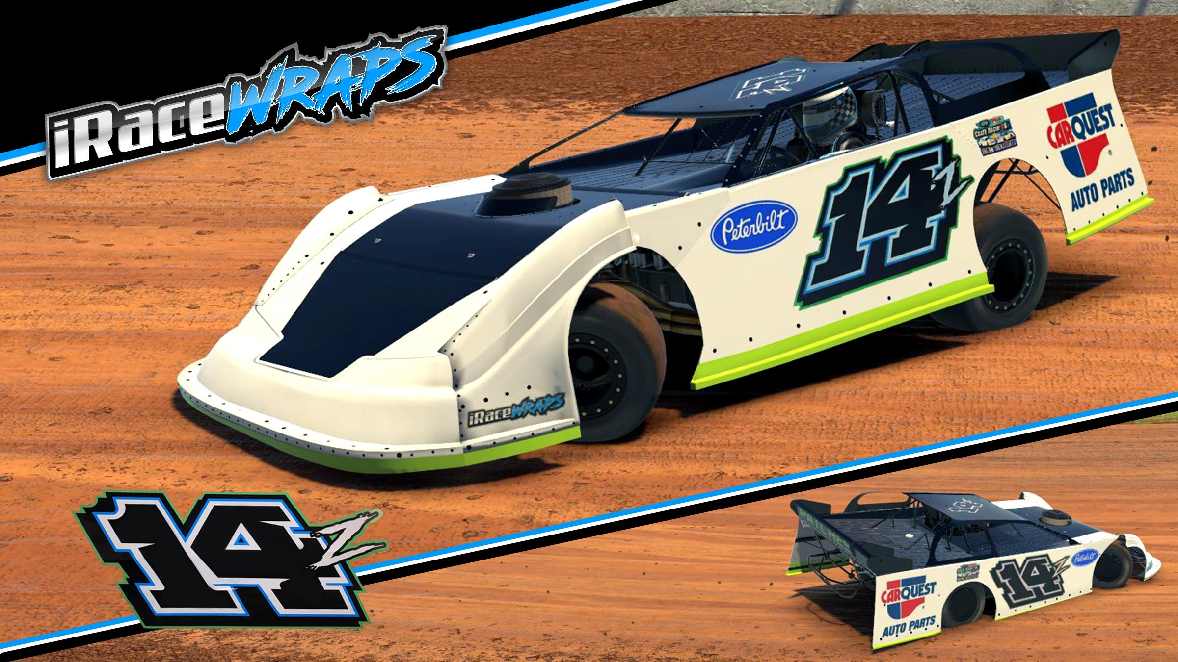 Zach Burnett - Dirt Late Model from iRaceWraps by Michael E. - Trading ...