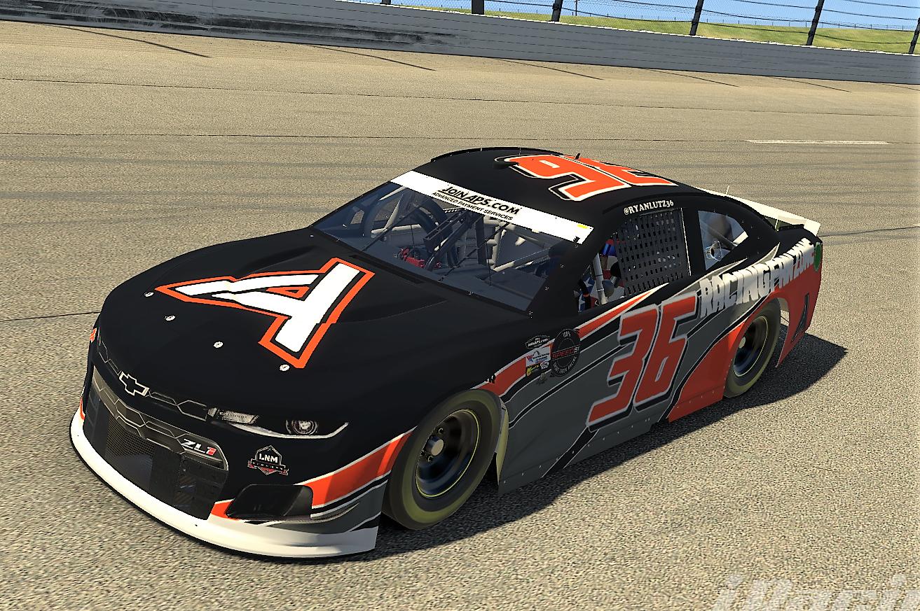 Orange RacingFanZone-RLD by Ryan Lutz - Trading Paints