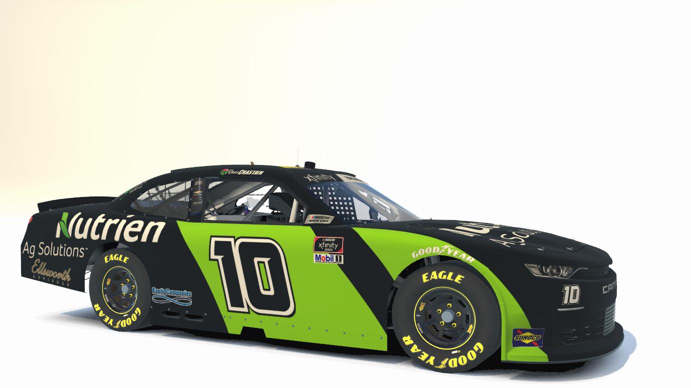 Ross Chastain 10 Nutrien AG 2020 NASCAR Xfinity Series With Custom