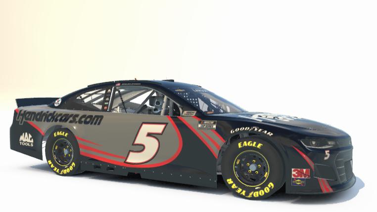 Kyle Larson #5 HendrickCars.com 2021 NASCAR Cup Series With Custom