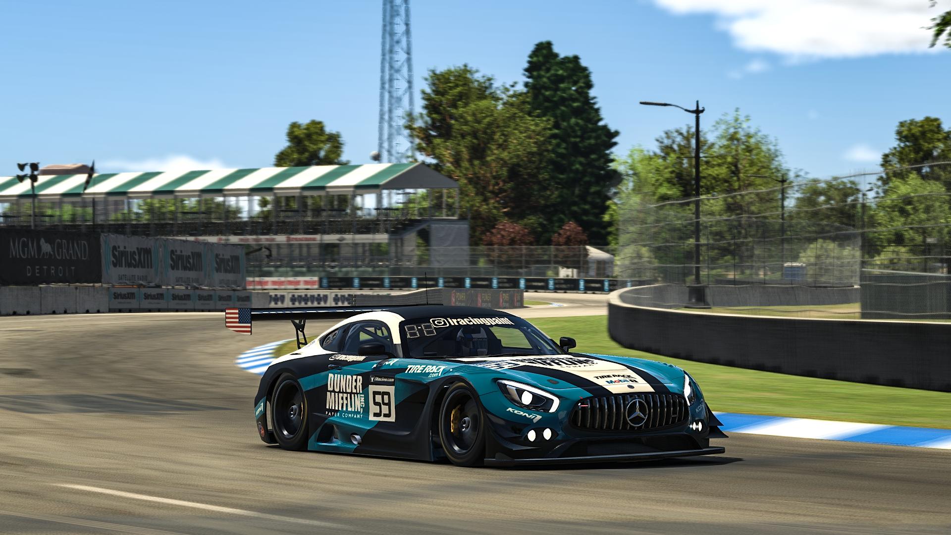 Dunder Mifflin (The Office TV Show) Mercedes AMG GT3 by Blaine Sparling ...