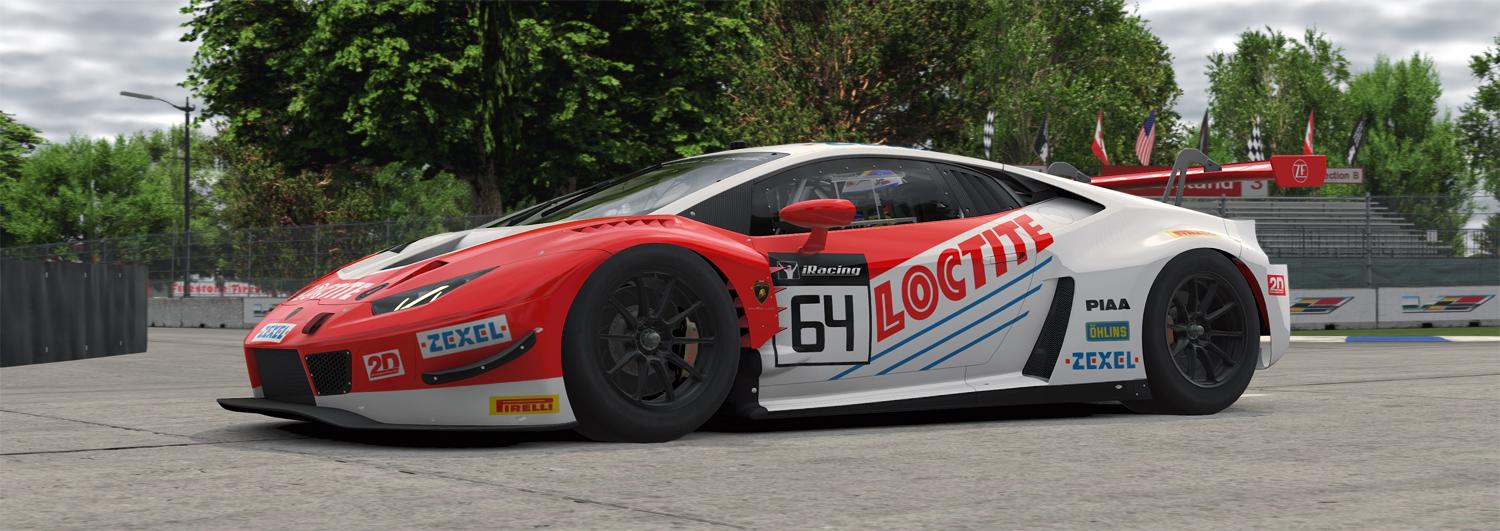 Loctite Huracan GT3 Evo by Fredrik Follestad - Trading Paints