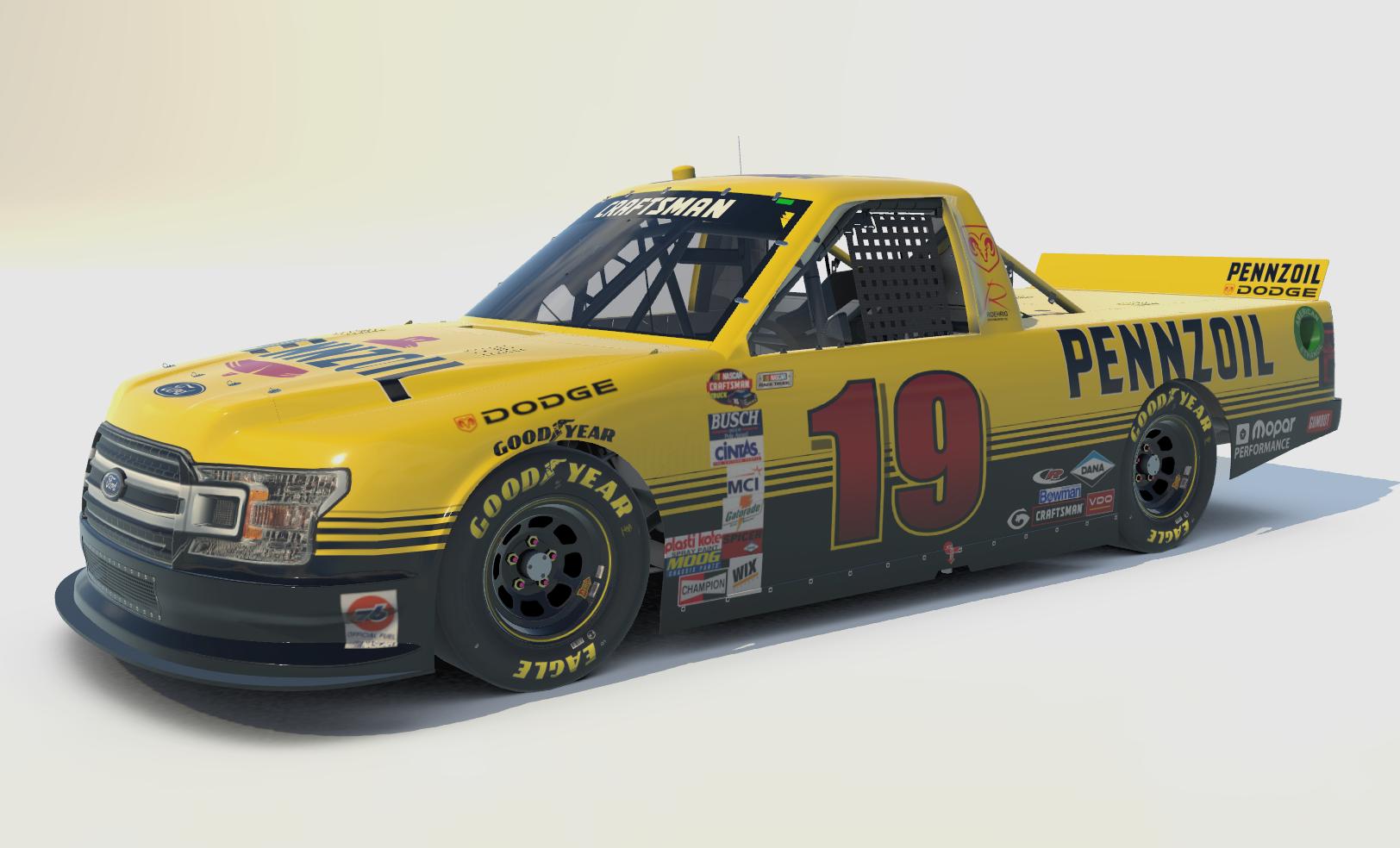 Tony Raines 1997 Pennzoil Throwback NASCAR Trucks Ford F150 by Travis ...