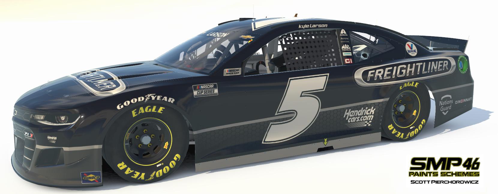 kyle larson freightliner paint scheme