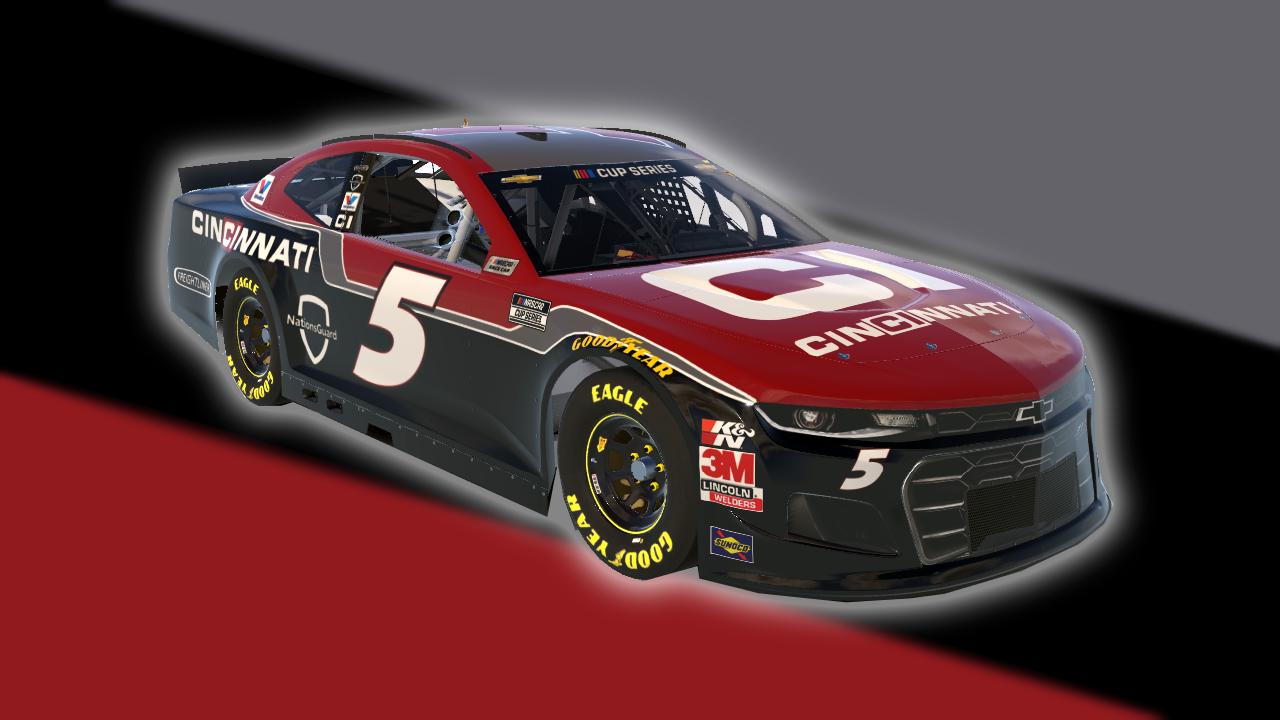 kyle larson freightliner paint scheme