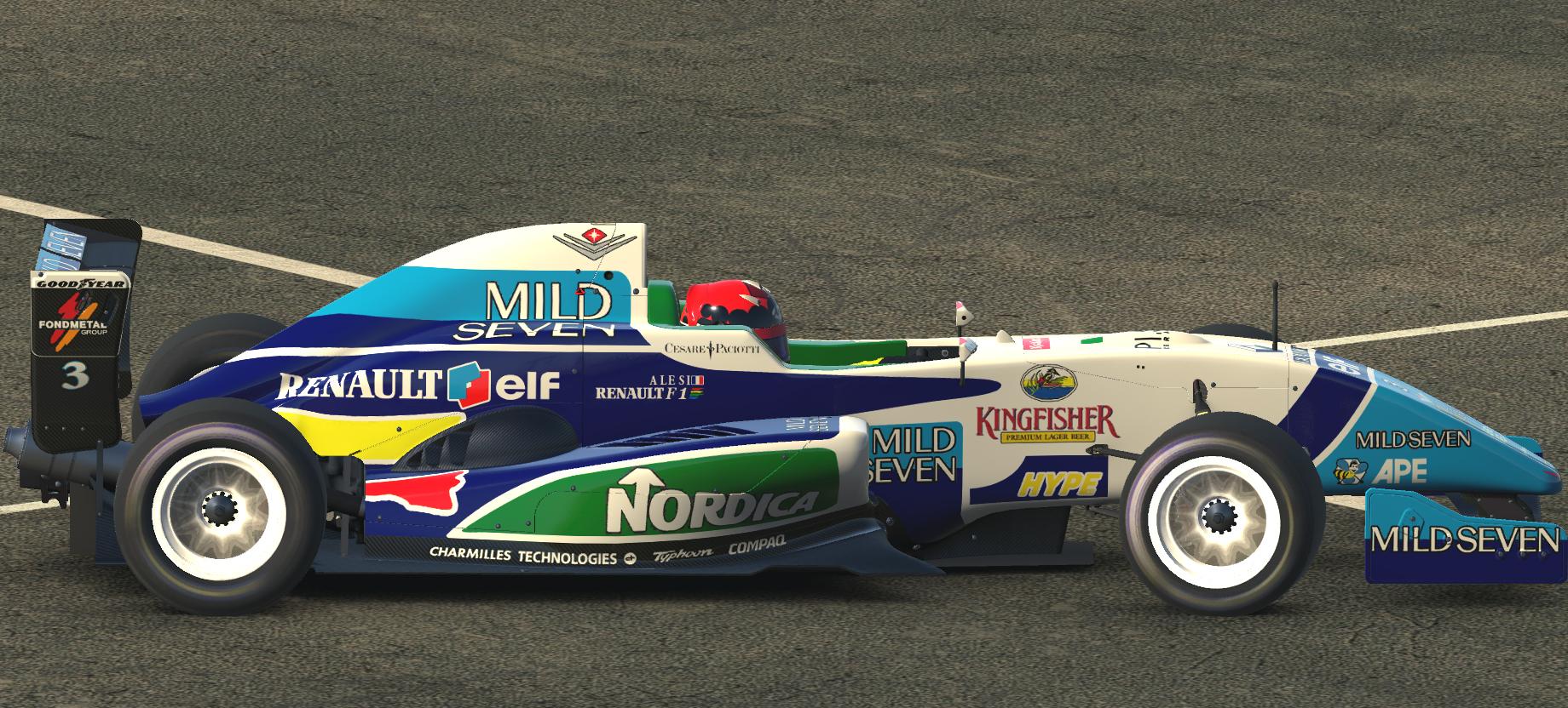 Benetton B196 1996 By Amit L. - Trading Paints