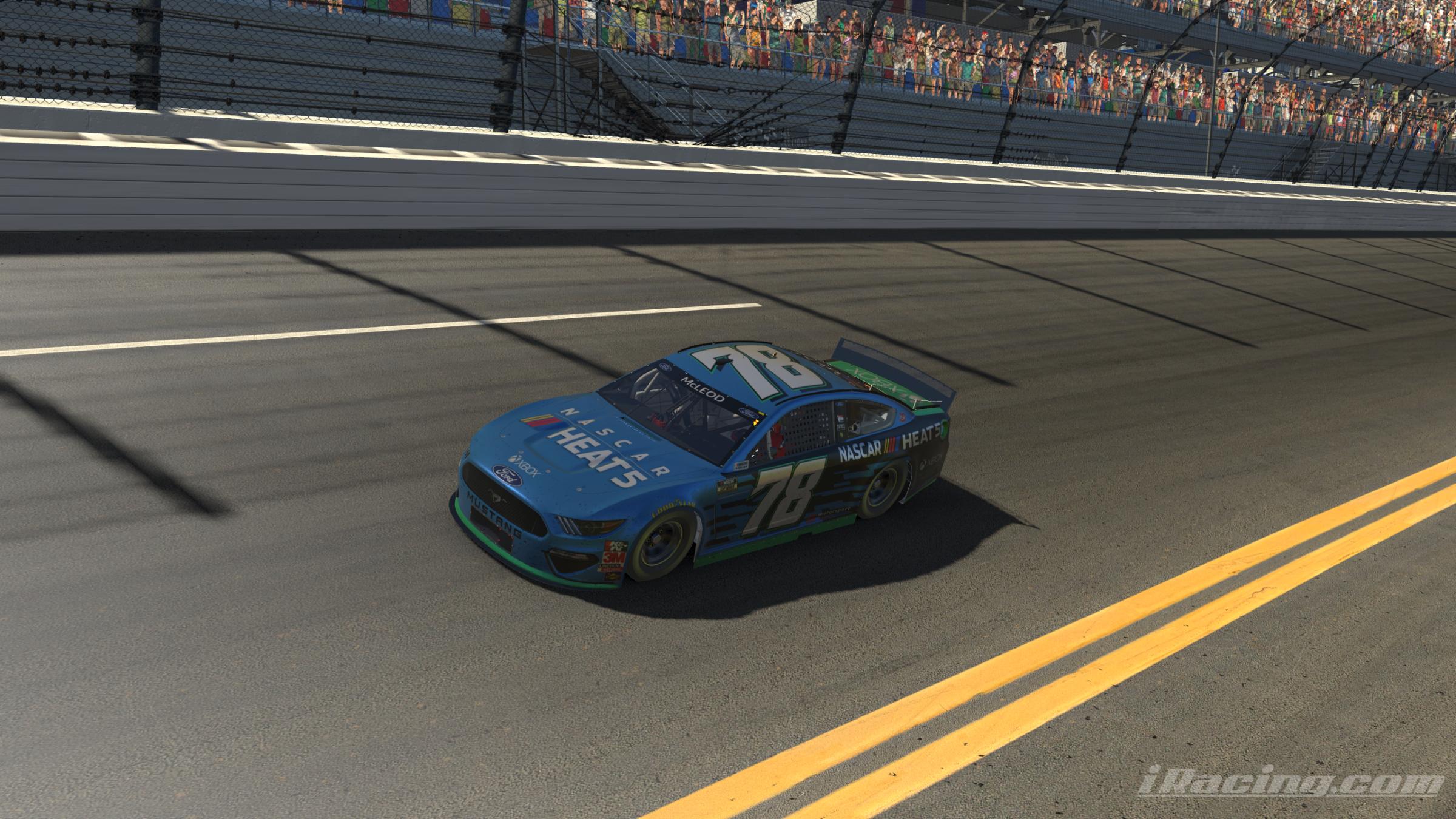 #78 Nascar Heat 5 Ford Mustang by Neil A Bateman - Trading Paints