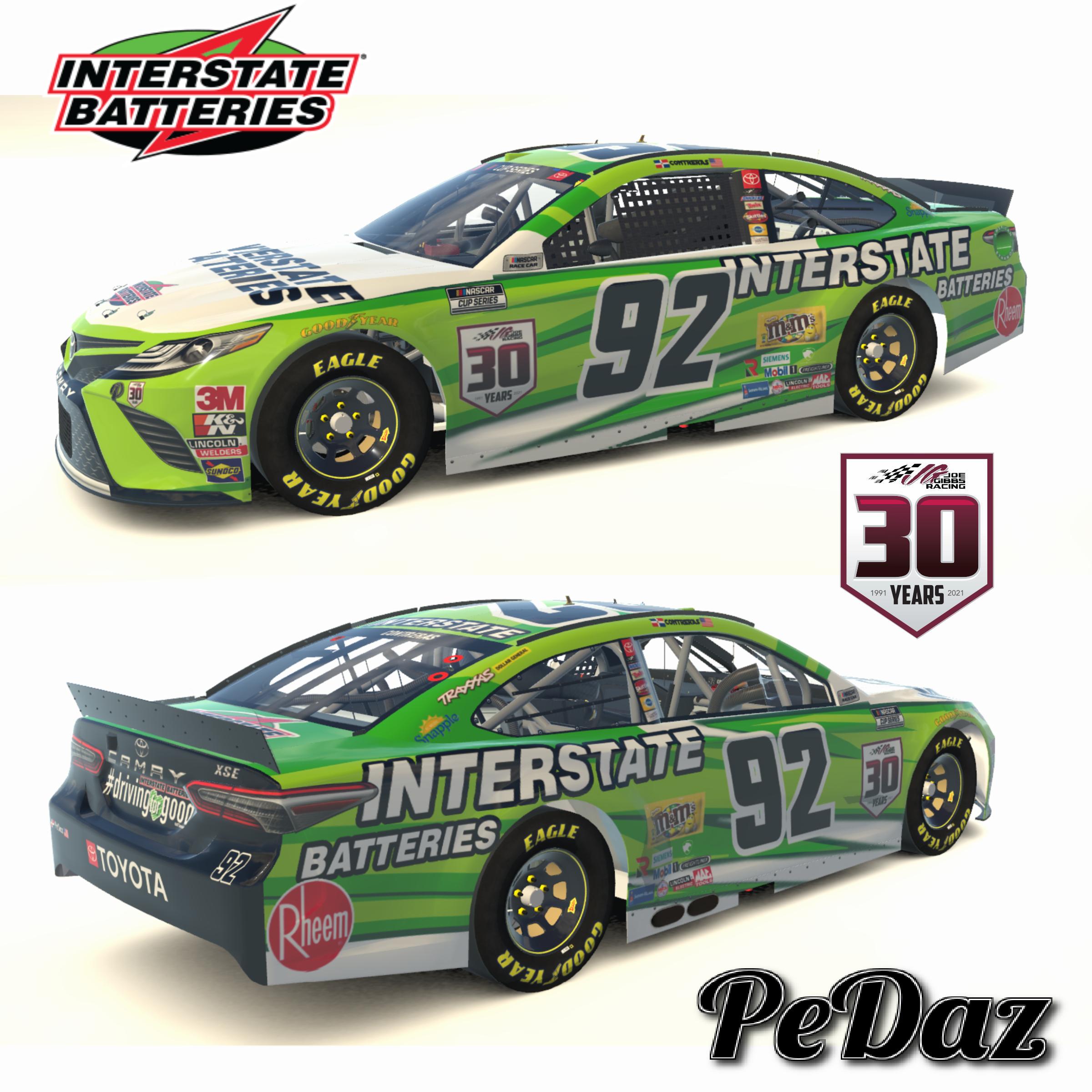 Fictional Interstate Batteries Cup Camry by Aledam C. - Trading Paints