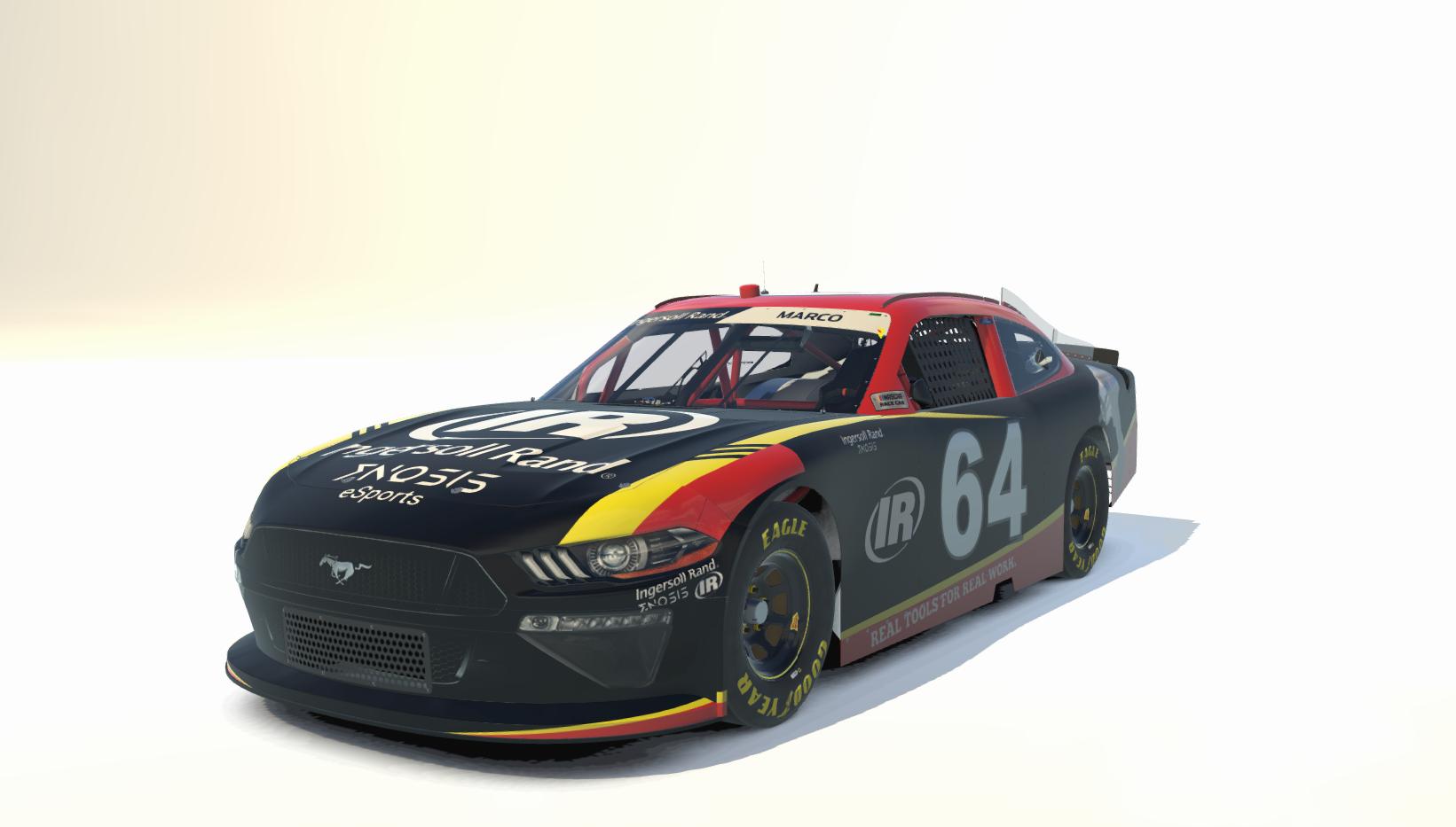 Team Ingersoll-rand Enosis Esports - Nascar Xfinity Ford Mustang By 