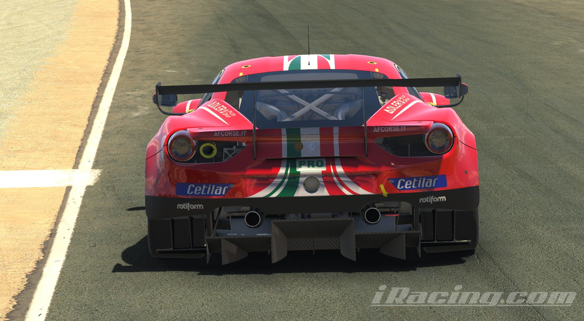 Ferrari 488 GTE AFCorse WEC21 by Ricardo Martinevski - Trading Paints