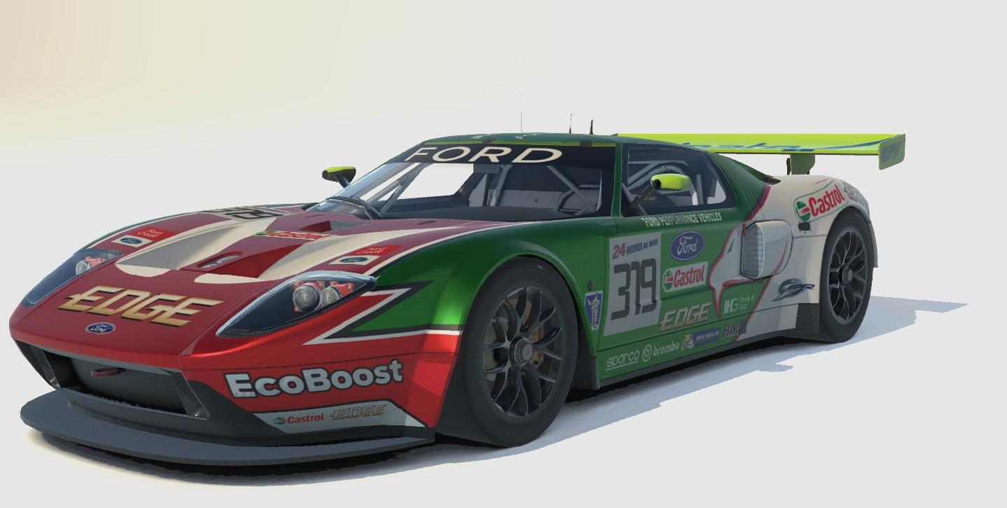 Castrol ford gt nfs