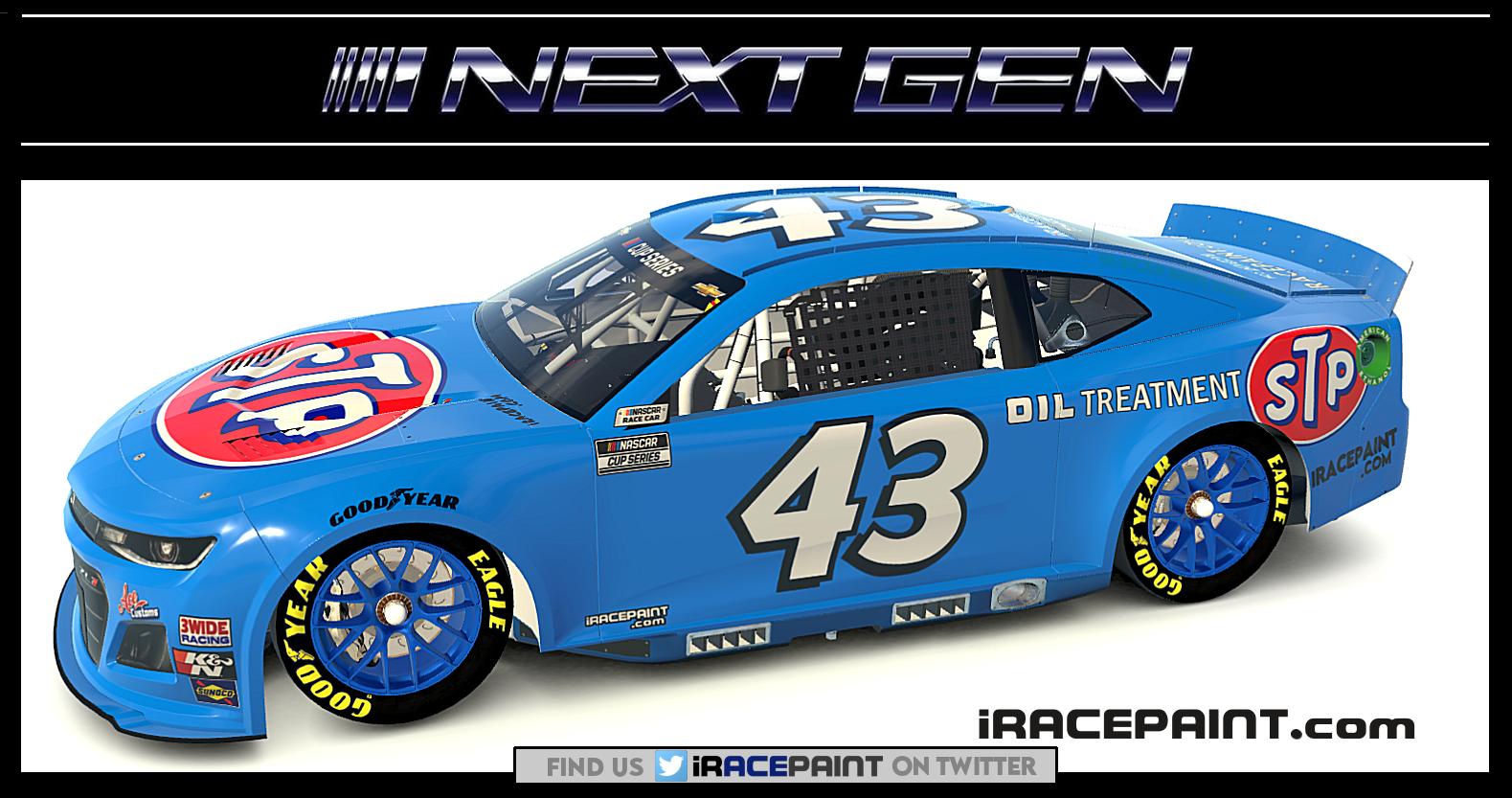 #43 - NextGen STP "Petty Blue" Chevrolet Camaro ZL1 - 2022 - Petty