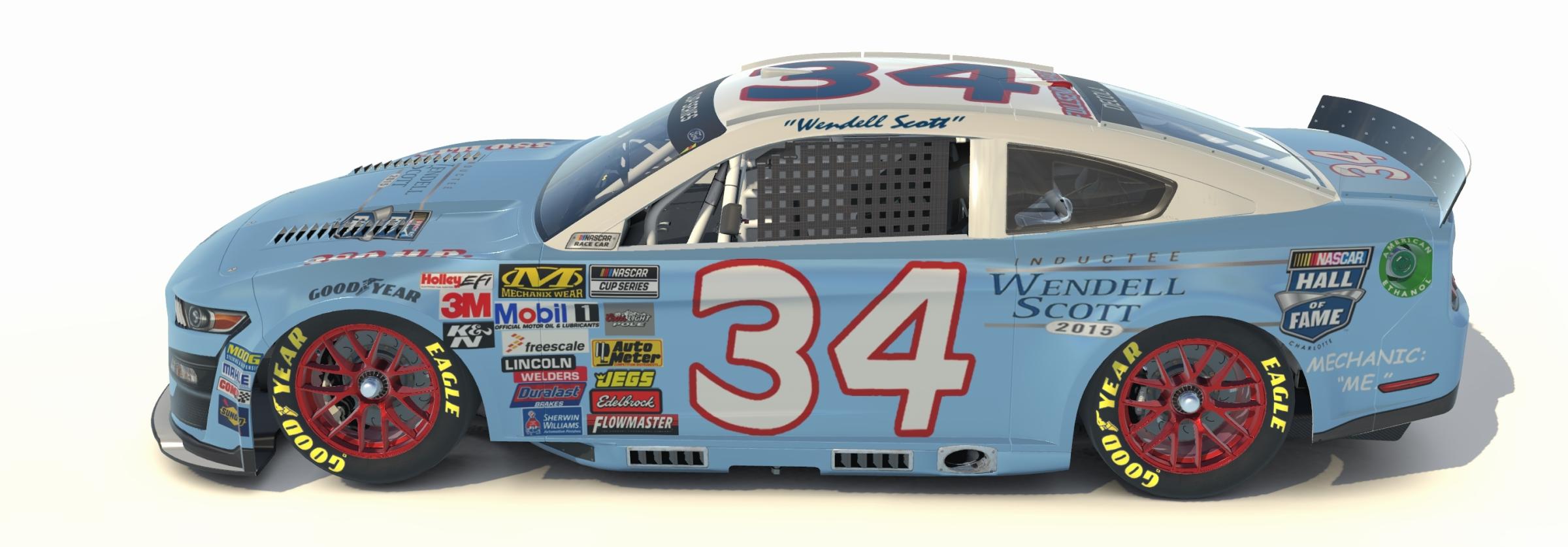 Wendell Scott HoF Car by Jordon DeCola - Trading Paints