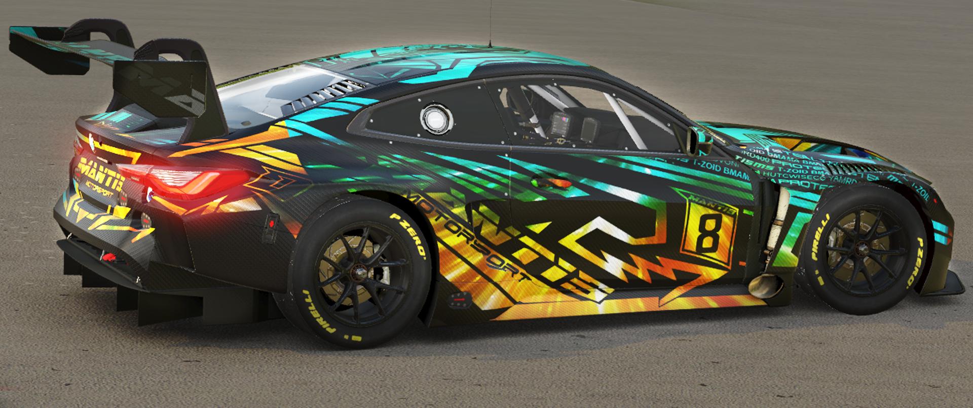 BMW M4 GT3 GALAXY CARBON by Kirk S. - Trading Paints