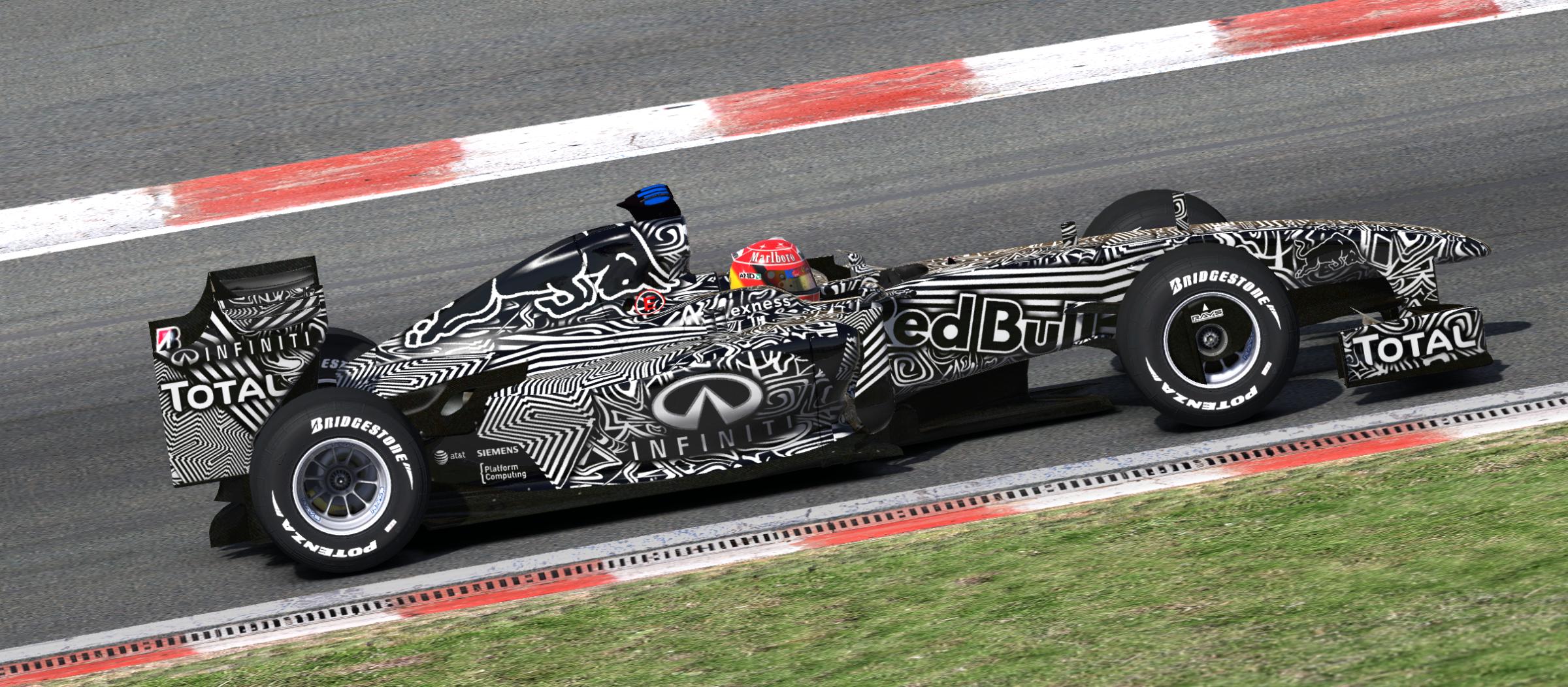 Red Bull Camouflage By Paul W. - Trading Paints